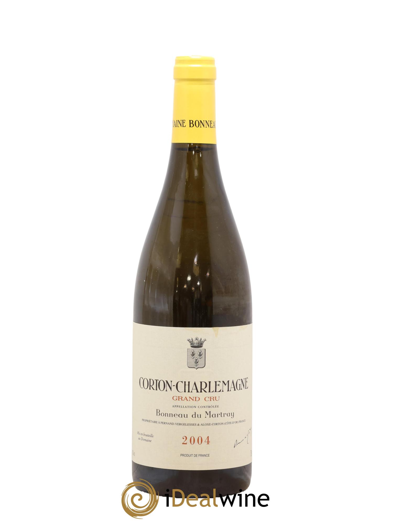 Corton-Charlemagne Grand Cru Bonneau du Martray (Domaine) 2004 - Lot de 1 bouteille - 0