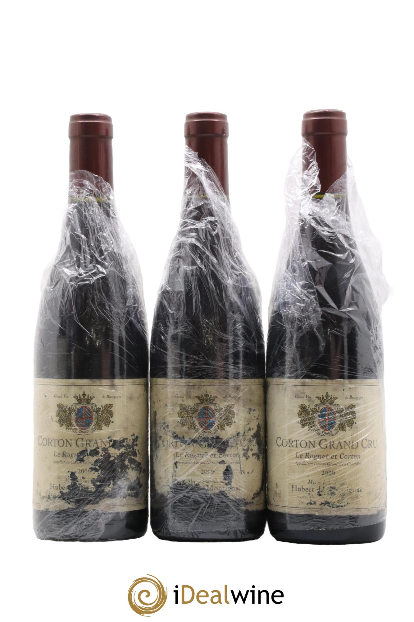 Corton Grand Cru Le Rognet-et-Corton Domaine Hubert de Montignac 2009 - Lot de 3 bouteilles - 0