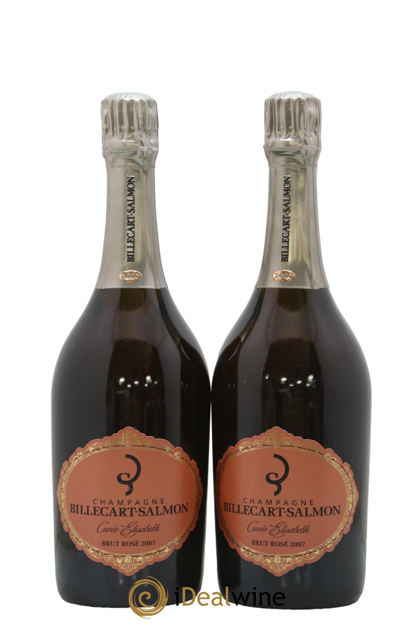 Elisabeth Salmon Billecart-Salmon 2007 - Lot of 2 bottles - 0
