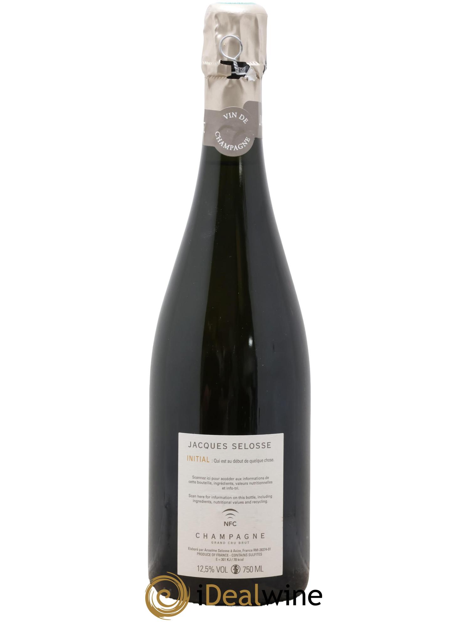 Initial Brut Jacques Selosse - Lot of 1 bottle - 1