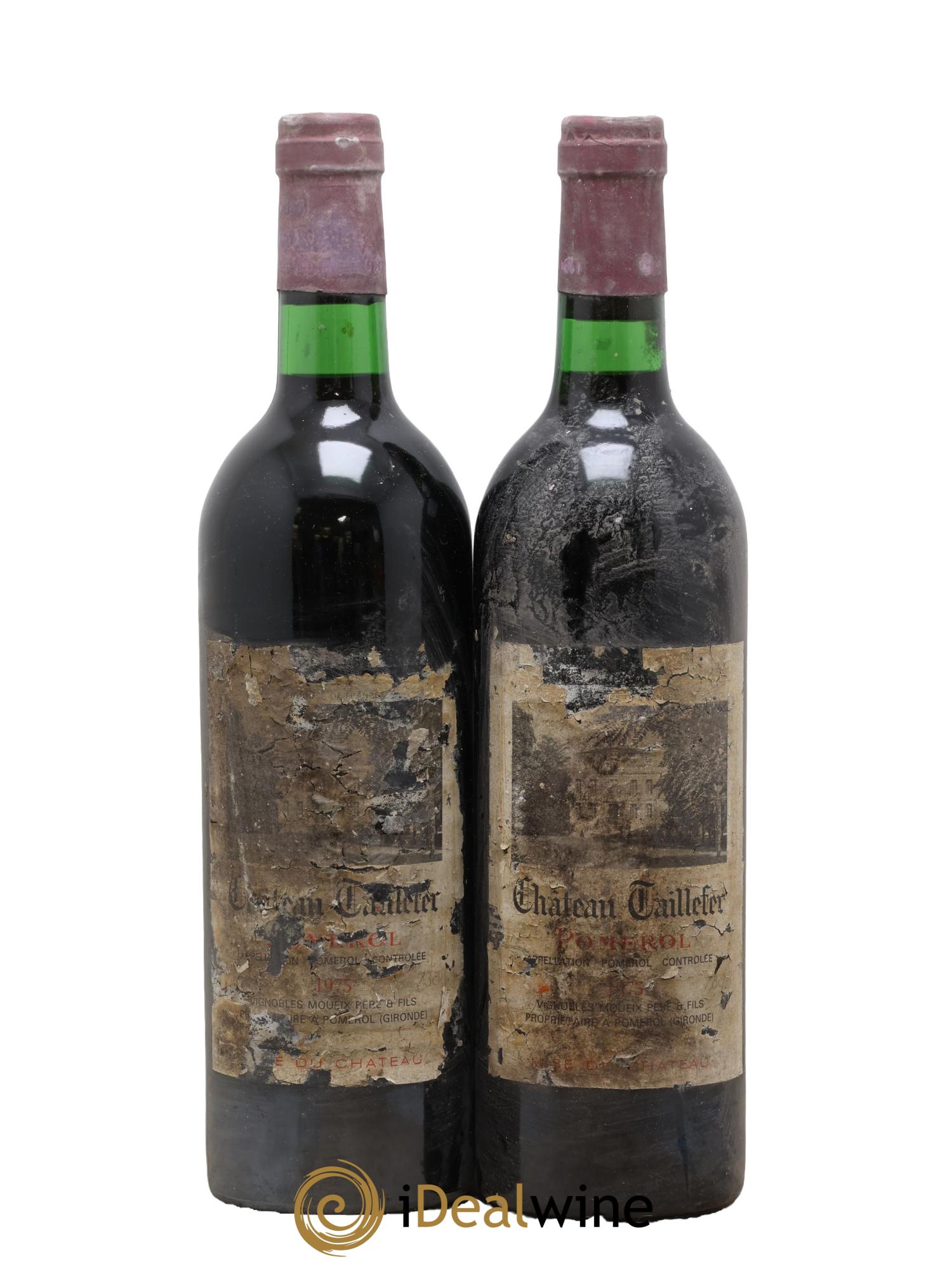 Château Taillefer 1975 - Posten von 2 Flaschen - 0