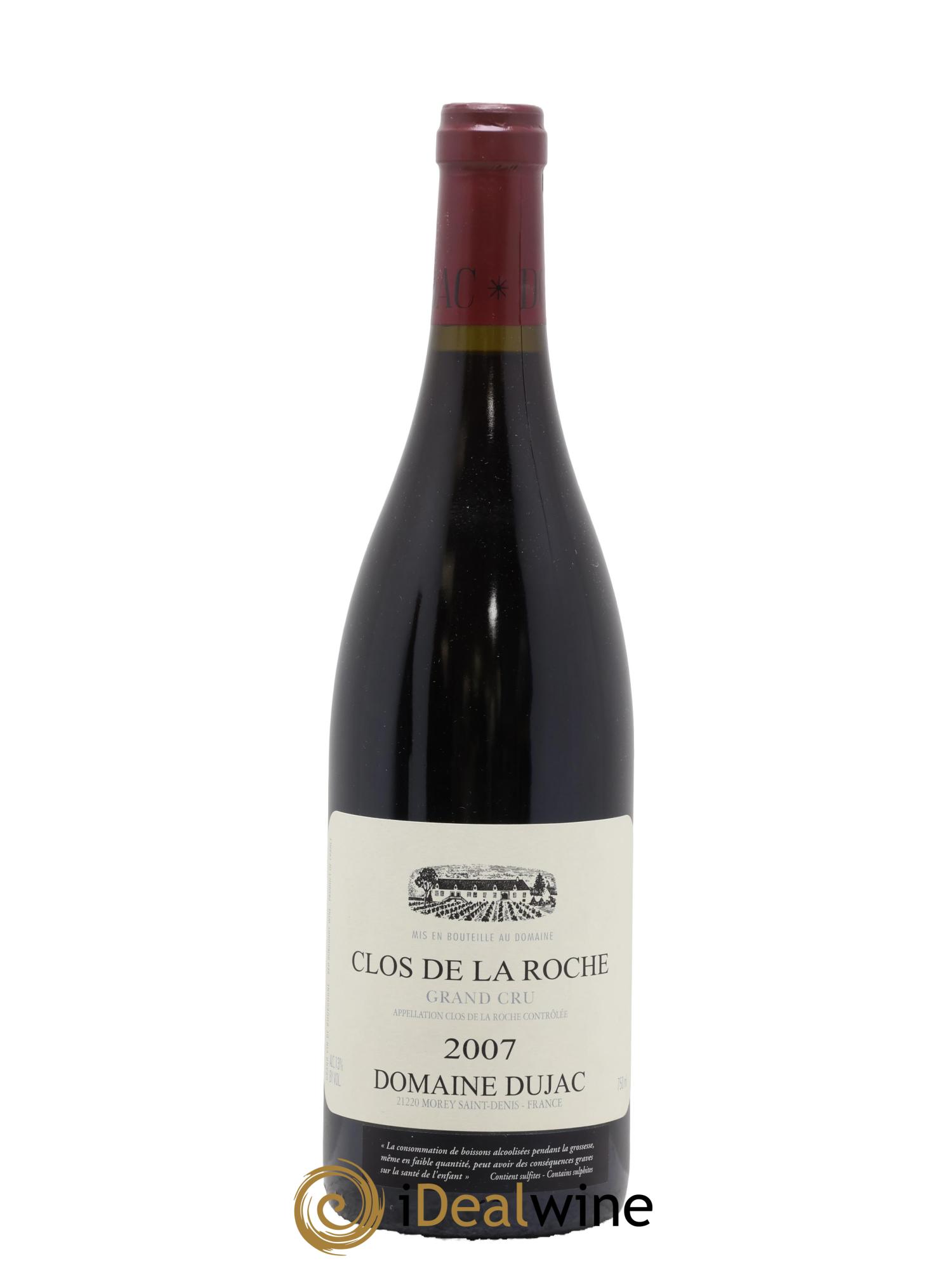 Clos de la Roche Grand Cru Dujac (Domaine) 2007 - Lotto di 1 bottiglia - 0