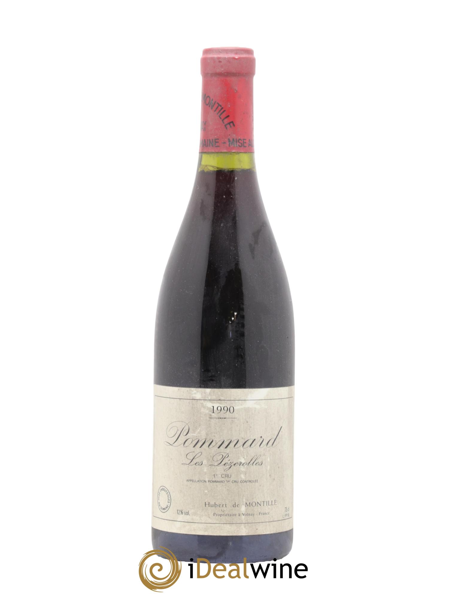 Pommard 1er Cru Les Pézerolles De Montille (Domaine) 1990 - Lot de 1 bouteille - 0