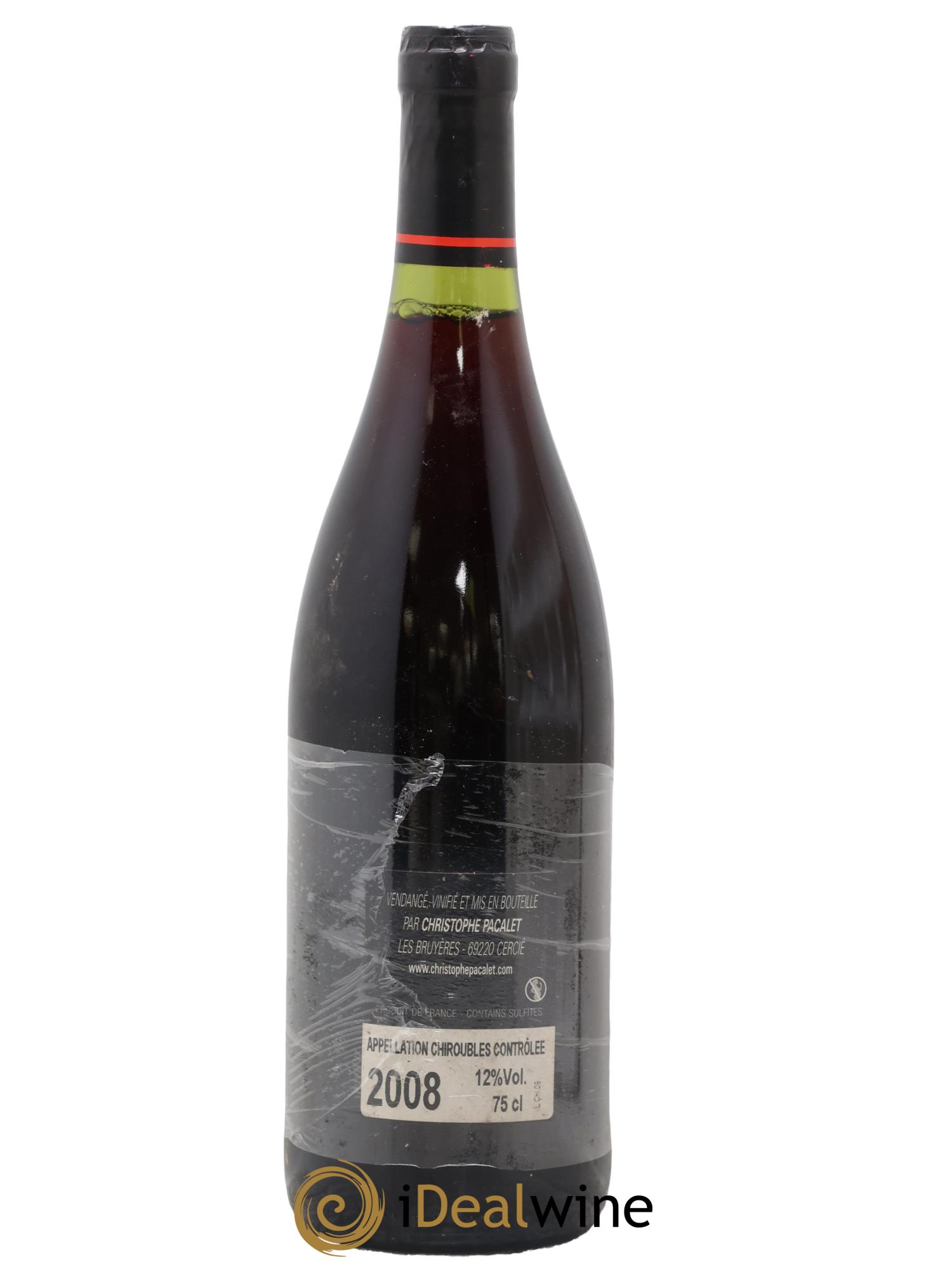 Chiroubles 2008 - Posten von 1 Flasche - 1