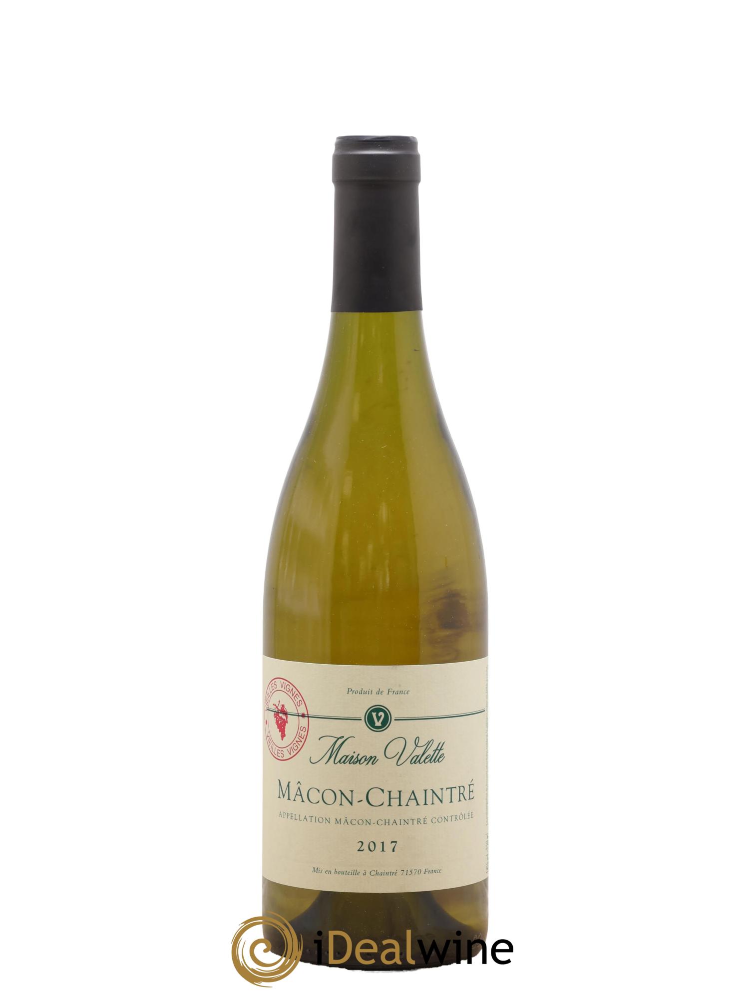 Mâcon Chaintré Vieilles Vignes Valette (Domaine) 2017 - Lot de 1 bouteille - 0