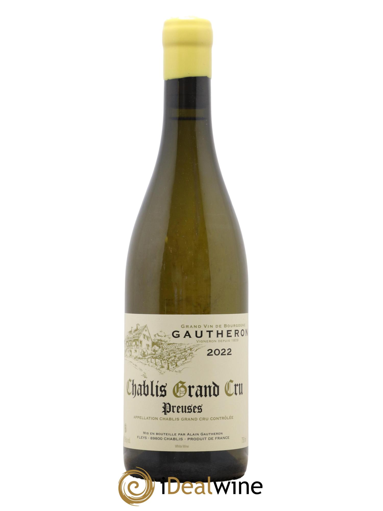 Chablis Grand Cru Les Preuses Gautheron 2022 - Lot de 1 bouteille - 0
