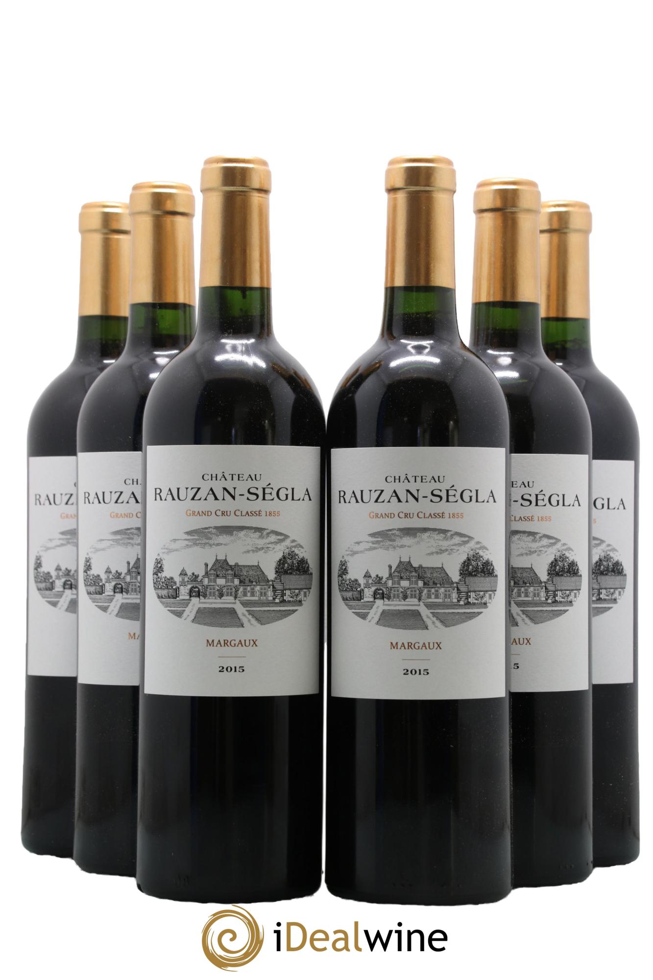Château Rauzan Ségla Grand Cru Classé 2015 - Lot de 6 bouteilles - 0