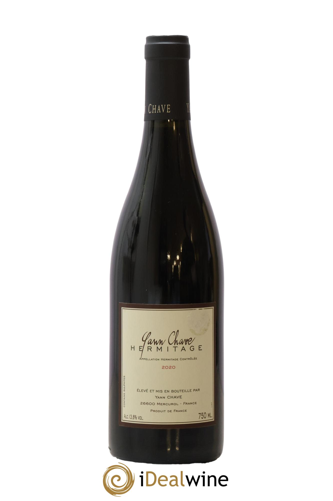 Hermitage Yann Chave 2020 - Lot of 1 bottle - 0