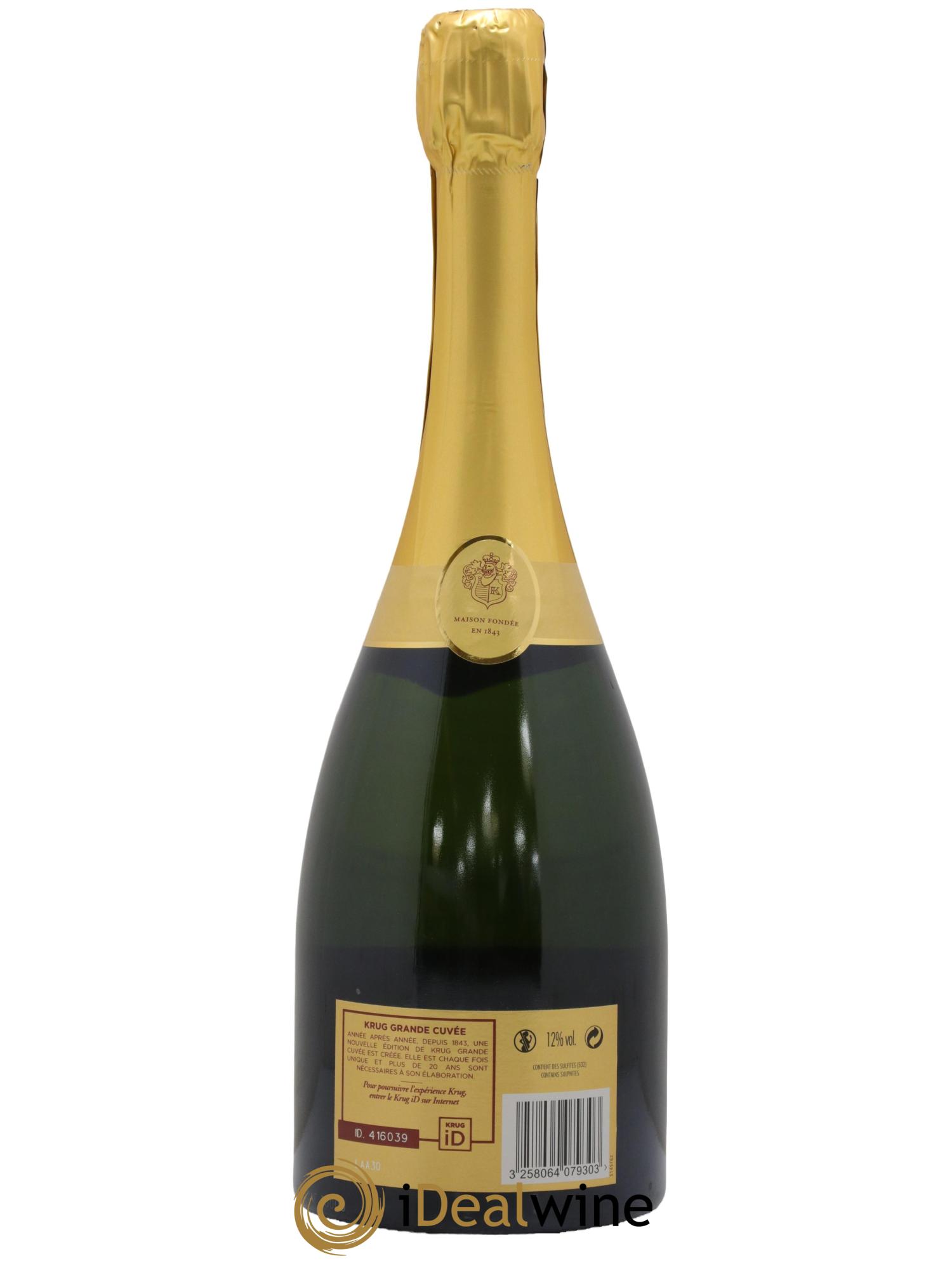 Grande Cuvée - 165ème édition Krug - Lot of 1 bottle - 1