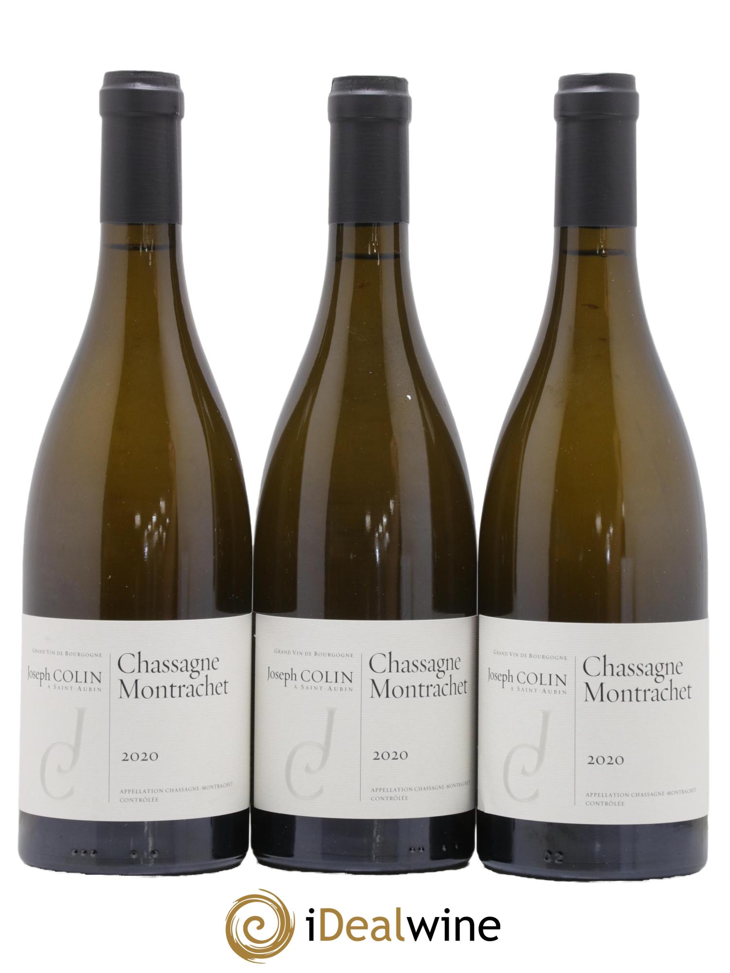 Chassagne-Montrachet Joseph Colin 2020 - Lotto di 3 bottiglie - 0