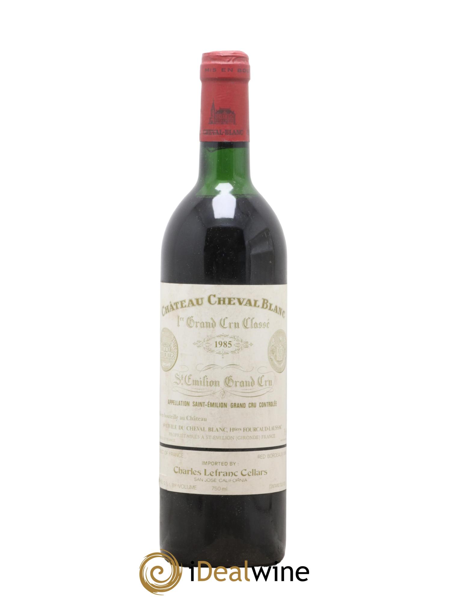 Château Cheval Blanc 1er Grand Cru Classé A 1985 - Lot de 1 bouteille - 0