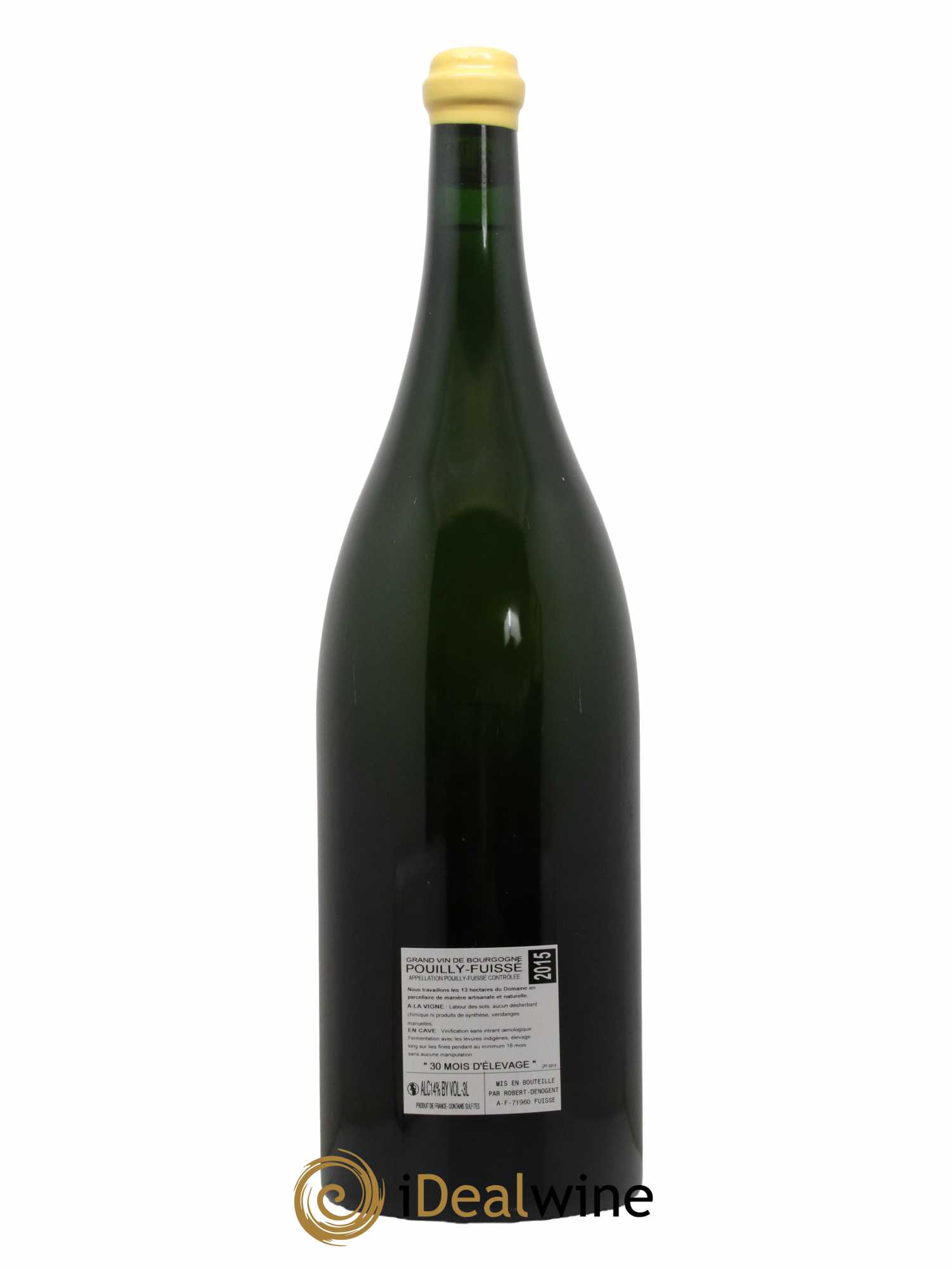 Pouilly-Fuissé Climat Robert Denogent (Domaine) 2015 - Lotto di 1 jéroboam - 1