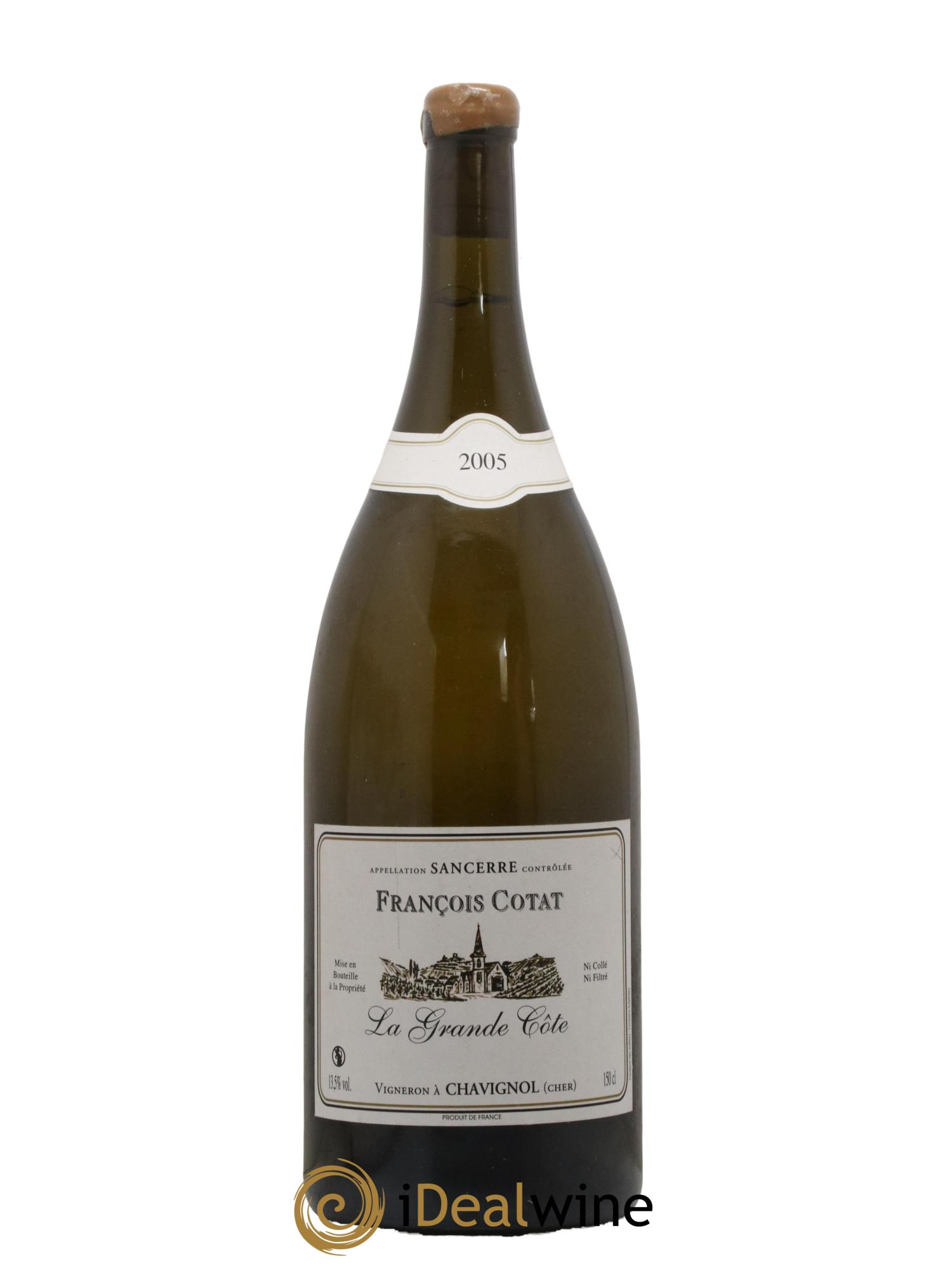 Sancerre La Grande Côte François Cotat 2005 - Lot de 1 magnum - 0