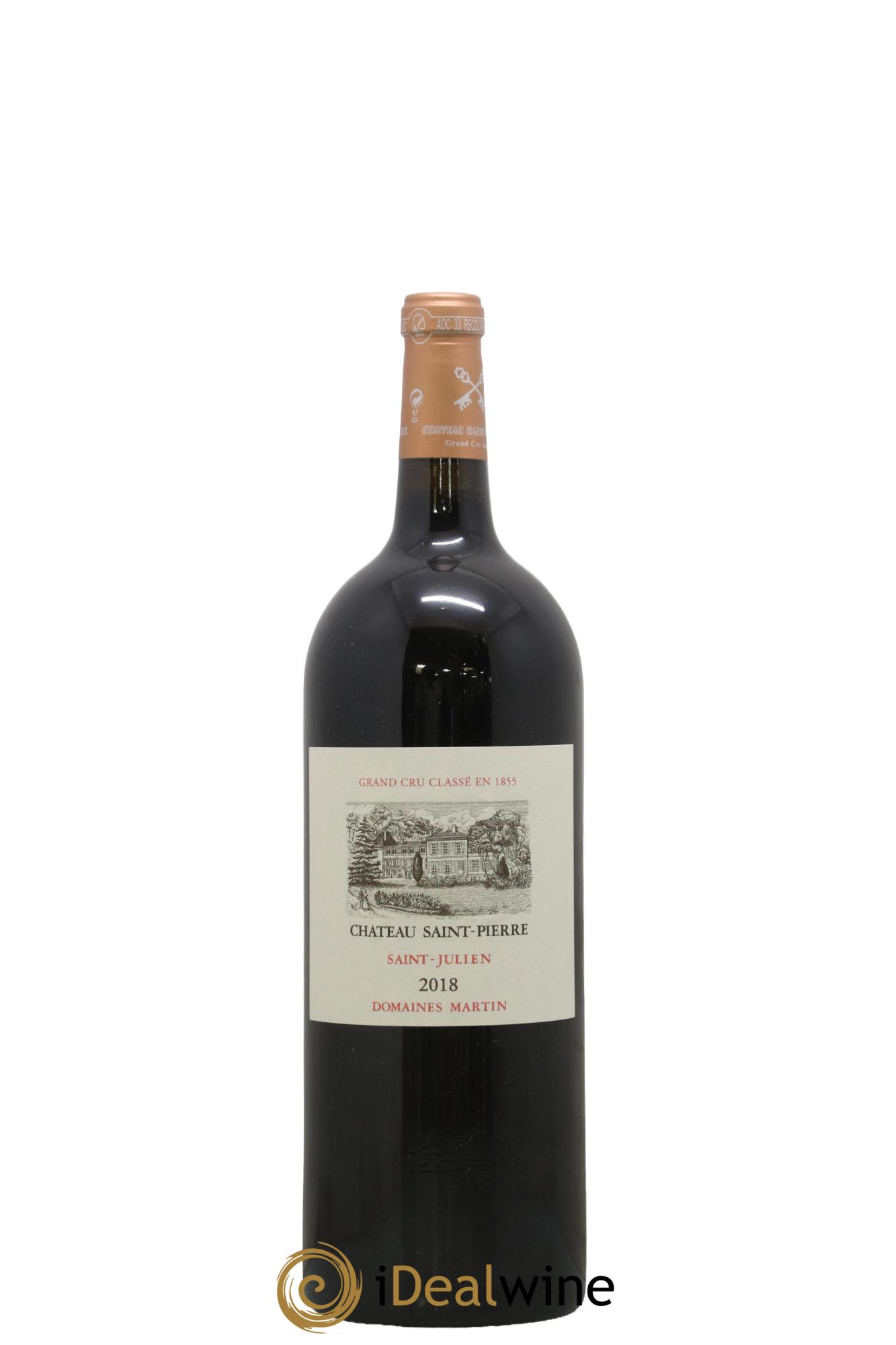 Château Saint-Pierre 4ème Grand Cru Classé 2018 - Lot de 1 magnum - 1