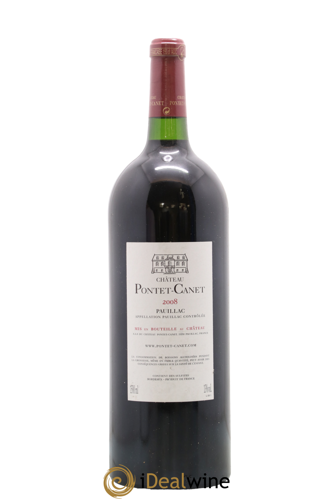 Château Pontet Canet 5ème Grand Cru Classé 2008 - Lot of 1 magnum - 2