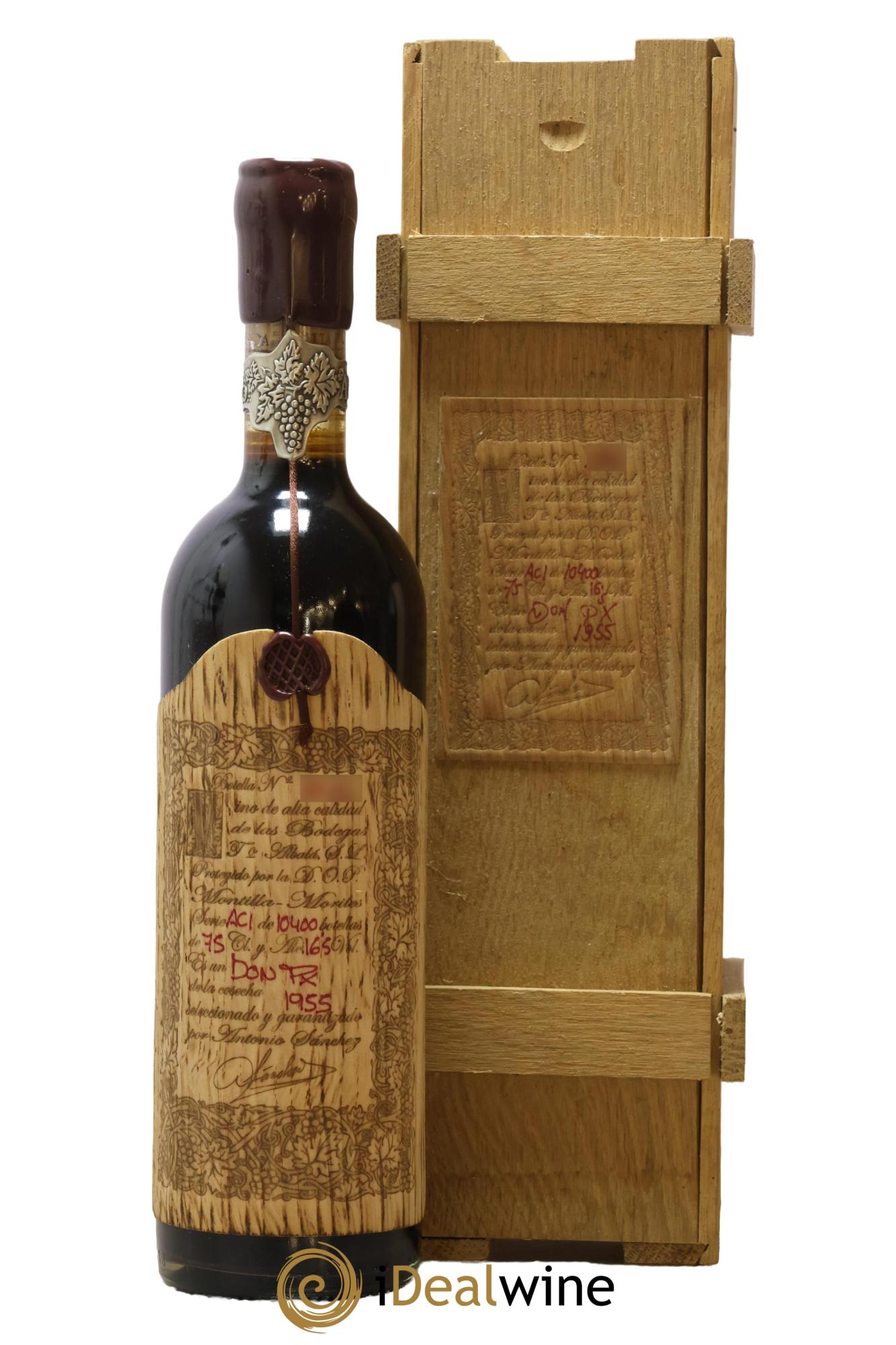 Montilla Moriles Don PX Convento Seleccion Toro Albala 1955 - Lot de 1 bouteille - 0