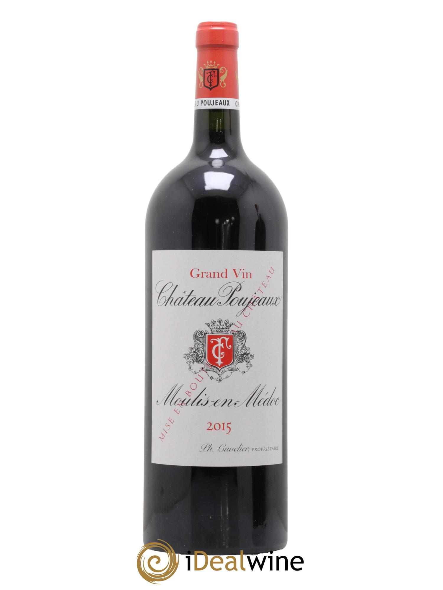 Château Poujeaux 2015 - Lot de 1 magnum - 0