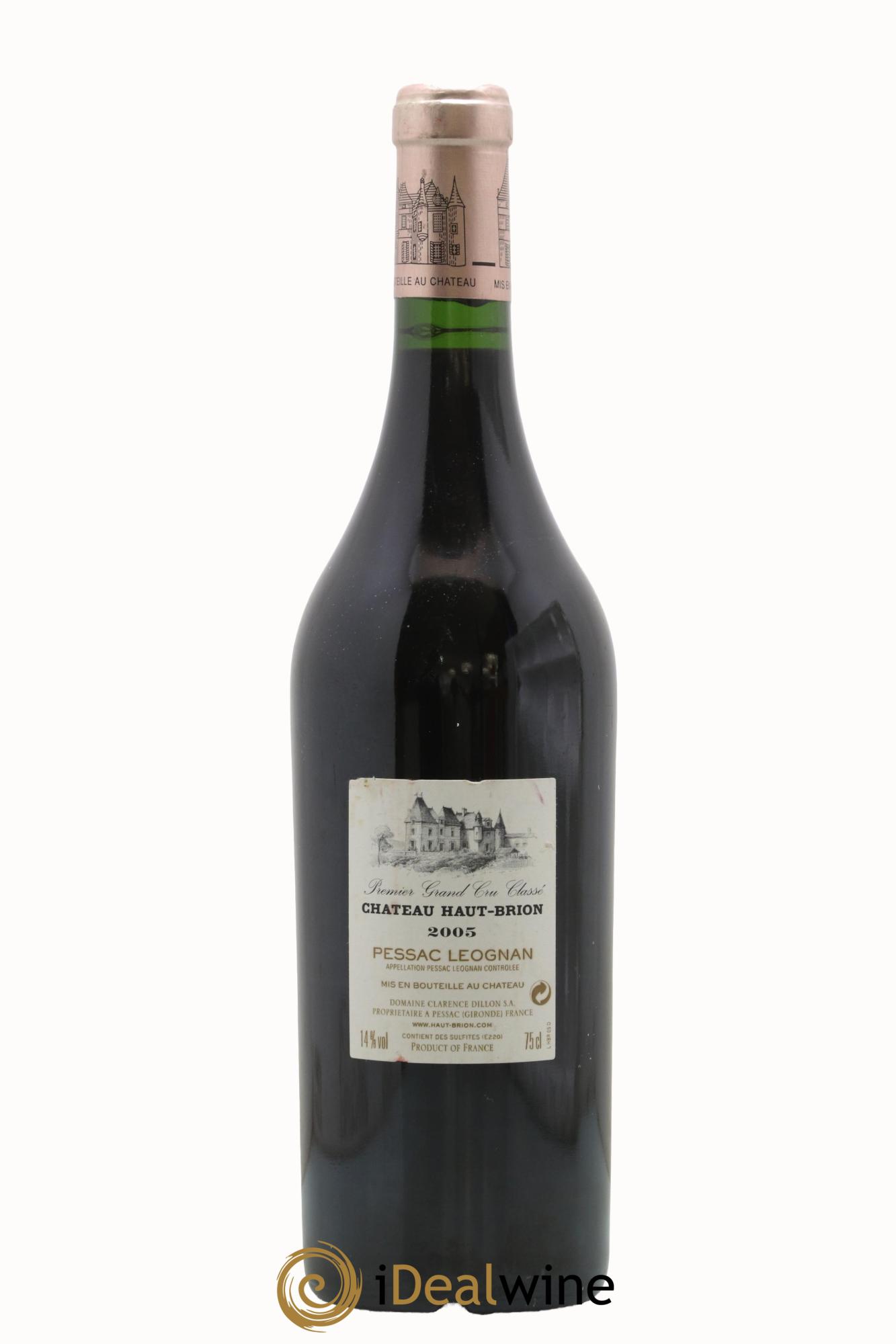 Château Haut Brion 1er Grand Cru Classé 2005 - Posten von 1 Flasche - 1