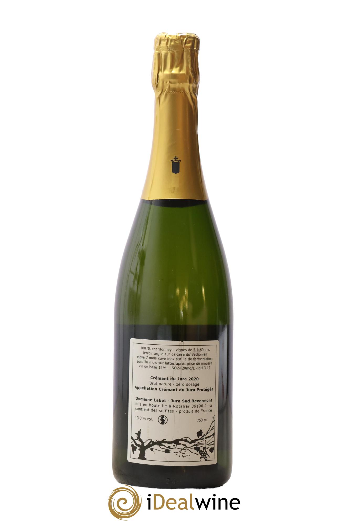 Crémant du Jura Romain - Julien - Charline Labet 2020 - Posten von 1 Flasche - 1