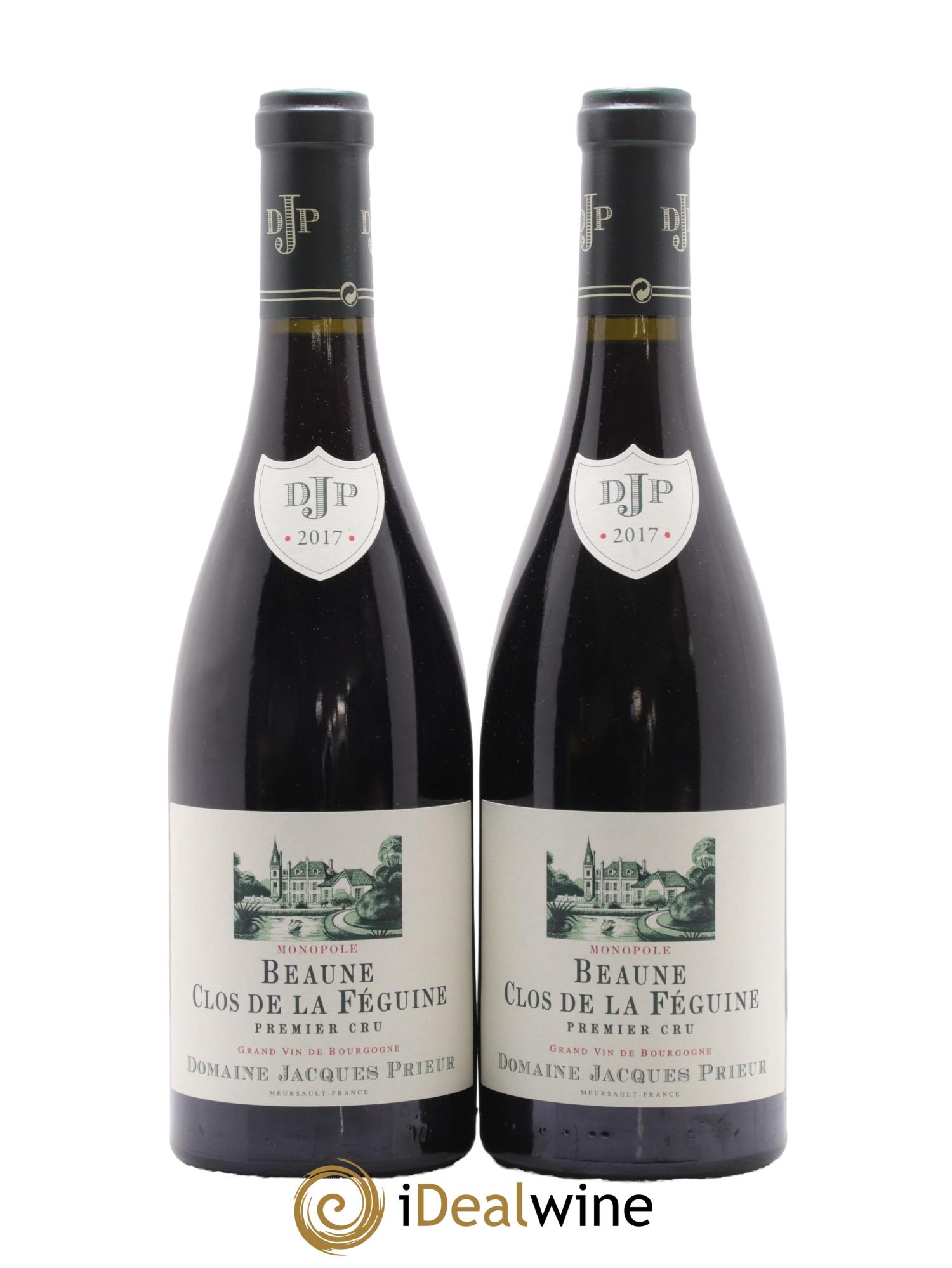 Beaune 1er Cru Clos de la Féguine Jacques Prieur (Domaine) 2017 - Lot de 2 bouteilles - 0