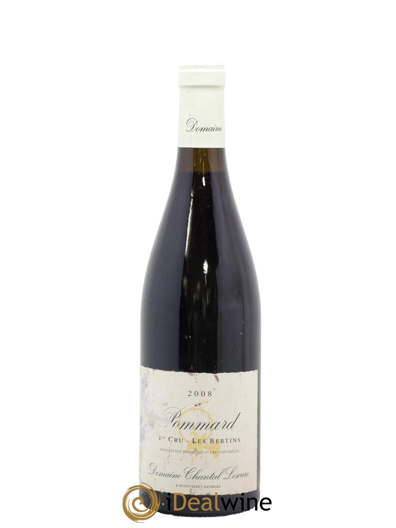 Pommard 1er Cru Les Bertins Chantal Lescure 2008 - Lotto di 1 bottiglia - 0
