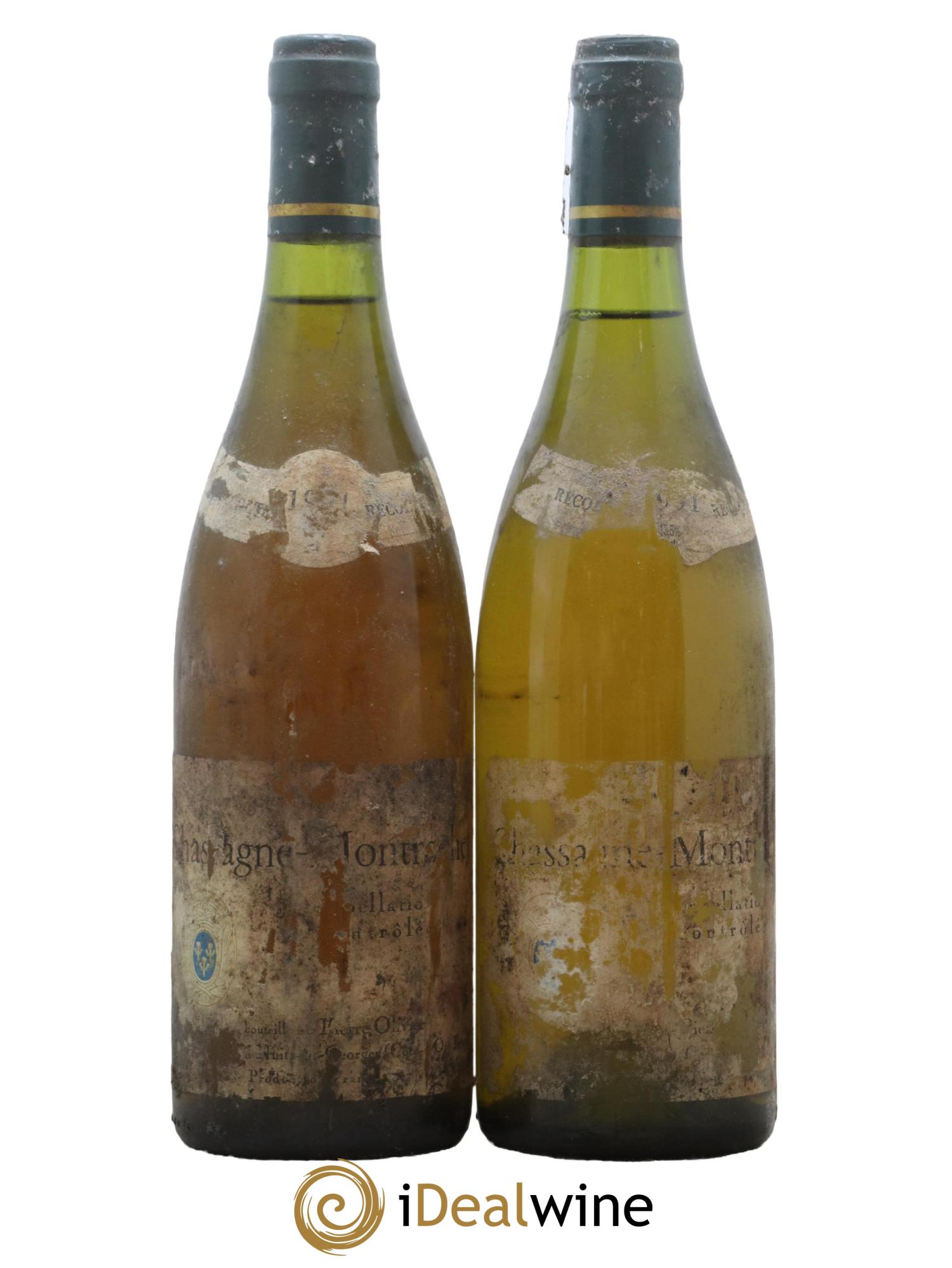 Chassagne-Montrachet Domaine Pierre Olivier 1991 - Lot de 2 bouteilles - 0