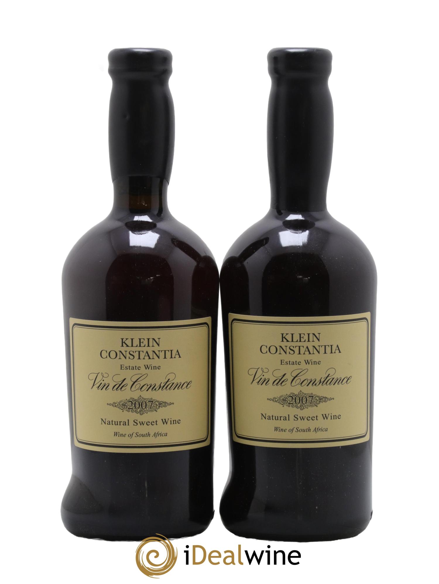 Vin de Constance Klein Constantia L. Jooste 2007 - Lot de 2 format 50cls - 0