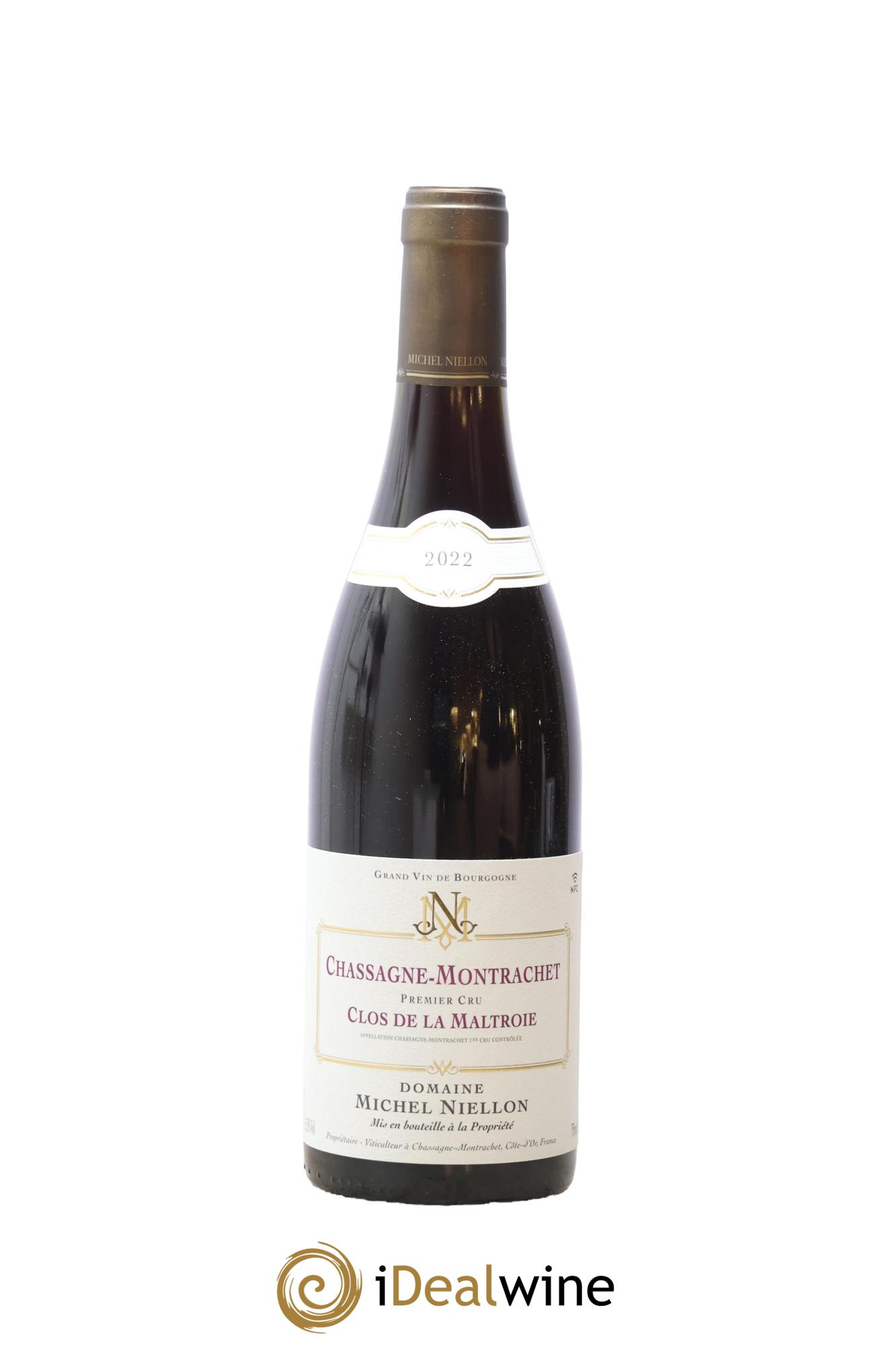 Chassagne-Montrachet 1er Cru Clos de la Maltroie Michel Niellon (Domaine) 2022 - Lot de 1 bouteille - 0