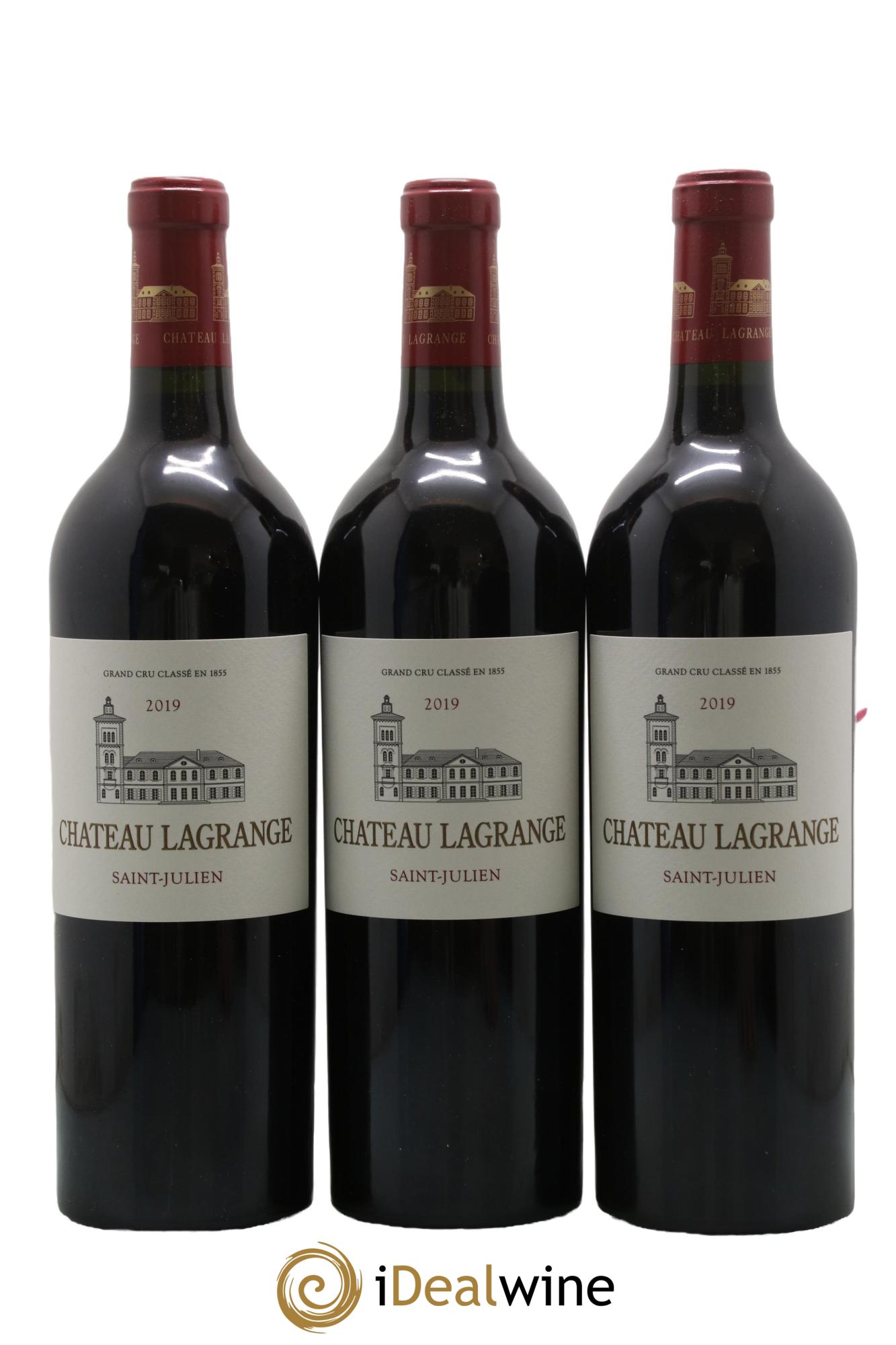 Château Lagrange 3ème Grand Cru Classé 2019 - Lotto di 3 bottiglie - 0