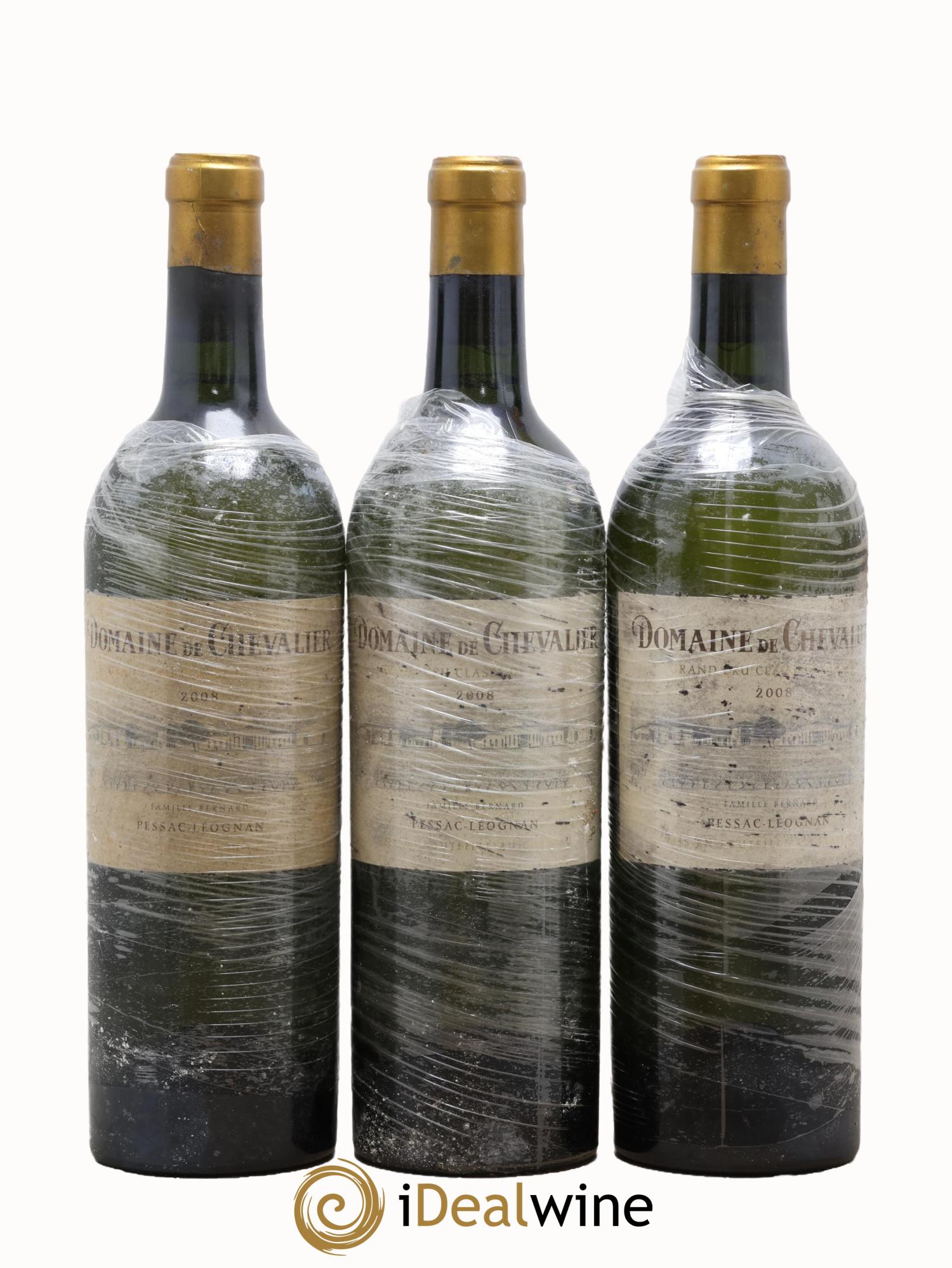 Domaine de Chevalier Cru Classé de Graves 2008 - Posten von 3 Flaschen - 0