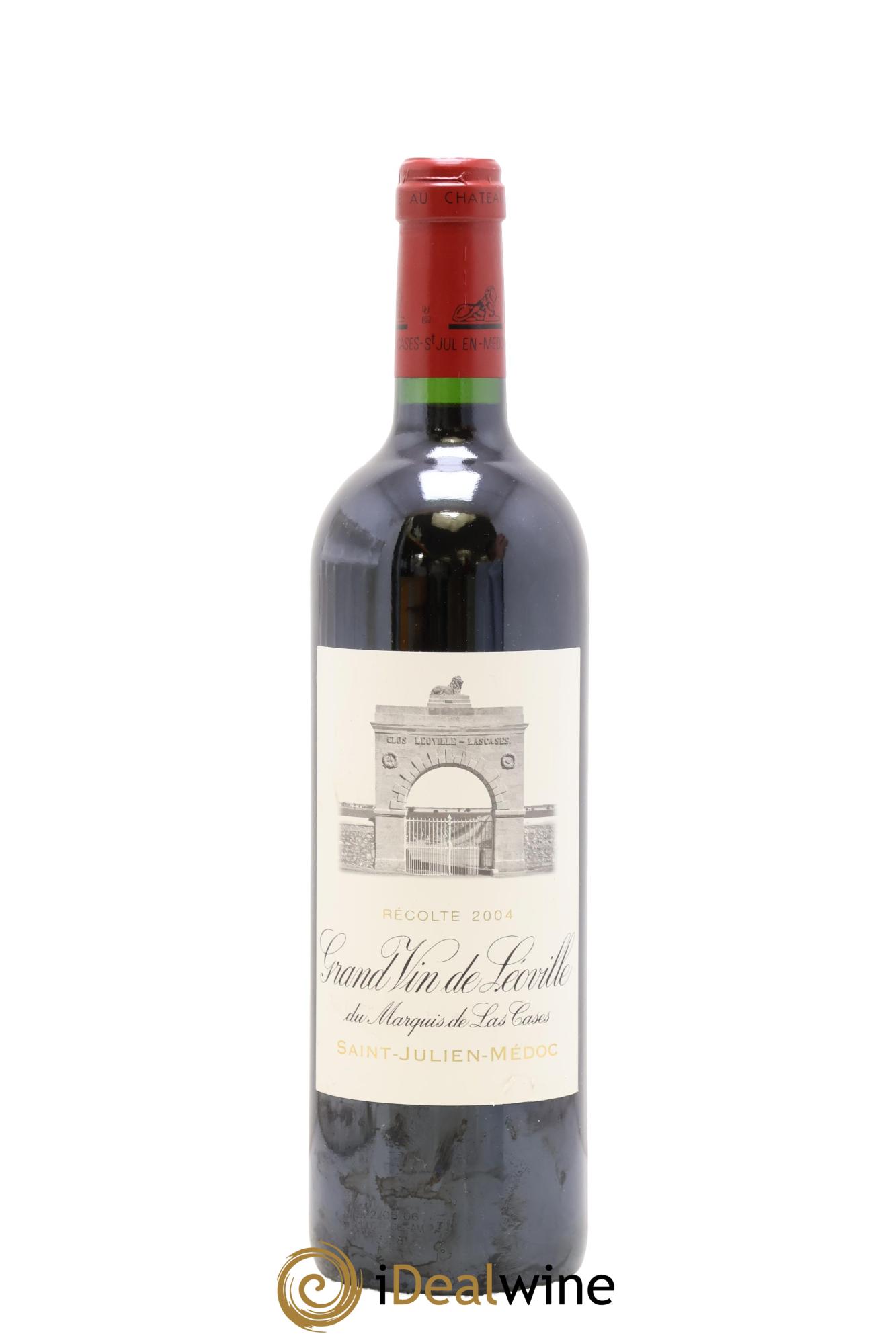 Château Léoville Las Cases 2ème Grand Cru Classé 2004 - Lot de 1 bouteille - 0