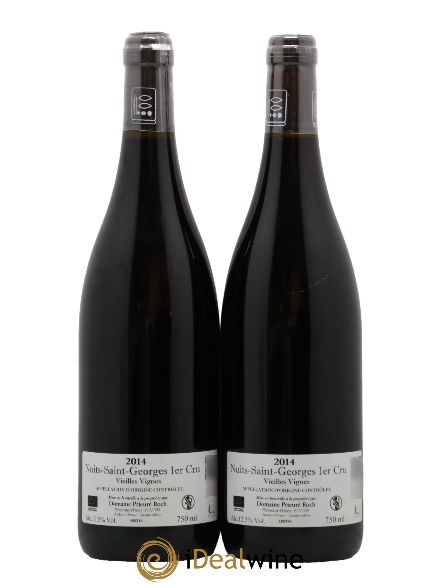 Nuits-Saint-Georges 1er Cru Vieilles Vignes Prieuré Roch 2014 - Lot de 2 bouteilles - 1