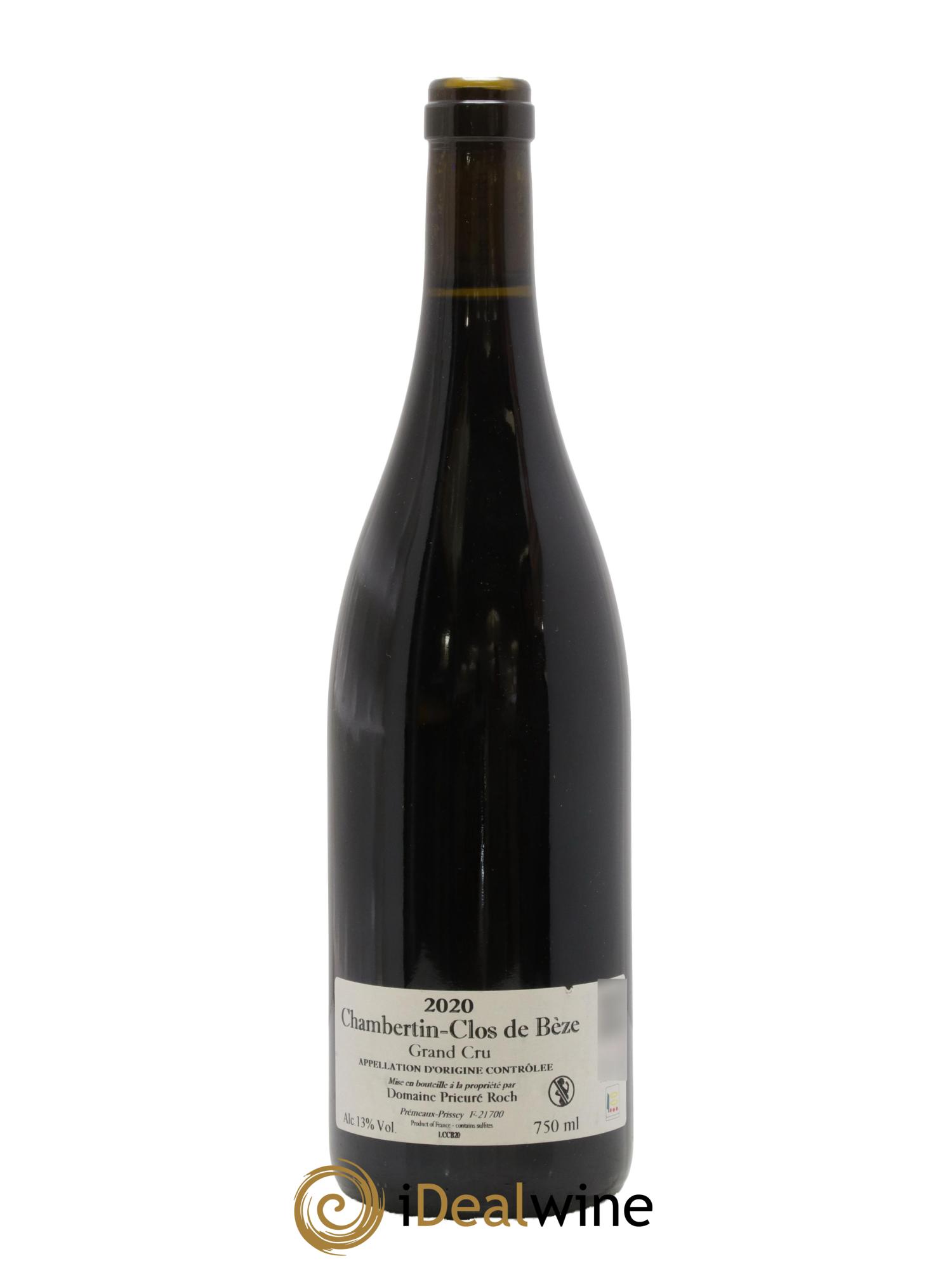 Chambertin Clos de Bèze Grand Cru Prieuré Roch 2020 - Lot de 1 bouteille - 1