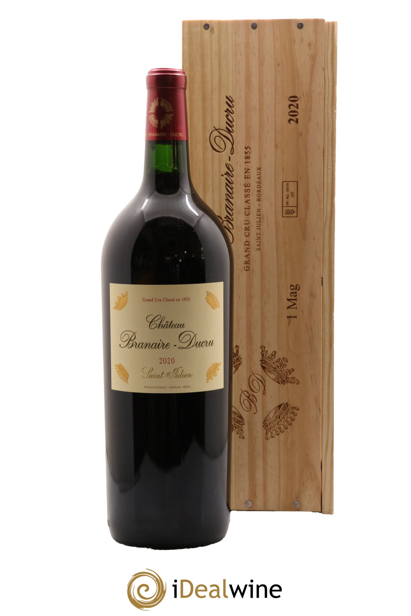 Château Branaire Ducru 4ème Grand Cru Classé 2020 - Lotto di 1 magnum - 0
