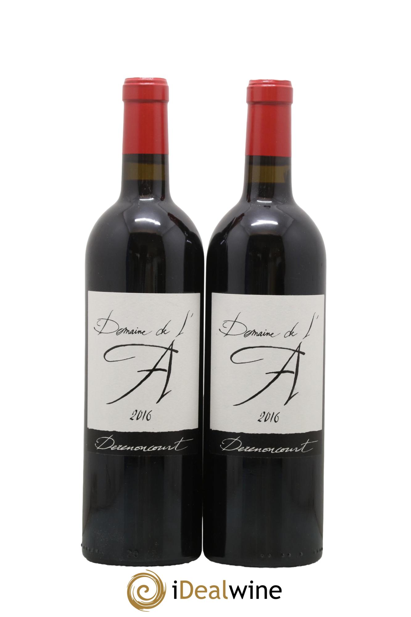 Domaine de l'A 2016 - Lotto di 2 bottiglie - 0