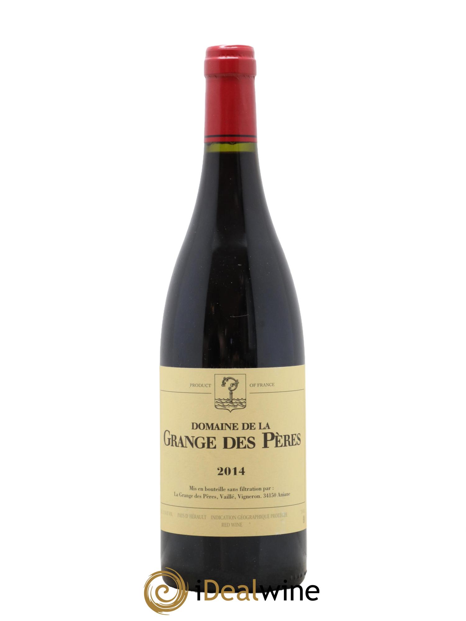 Pays d'Hérault Grange des Pères Laurent Vaillé 2014 - Lot de 1 bouteille - 0