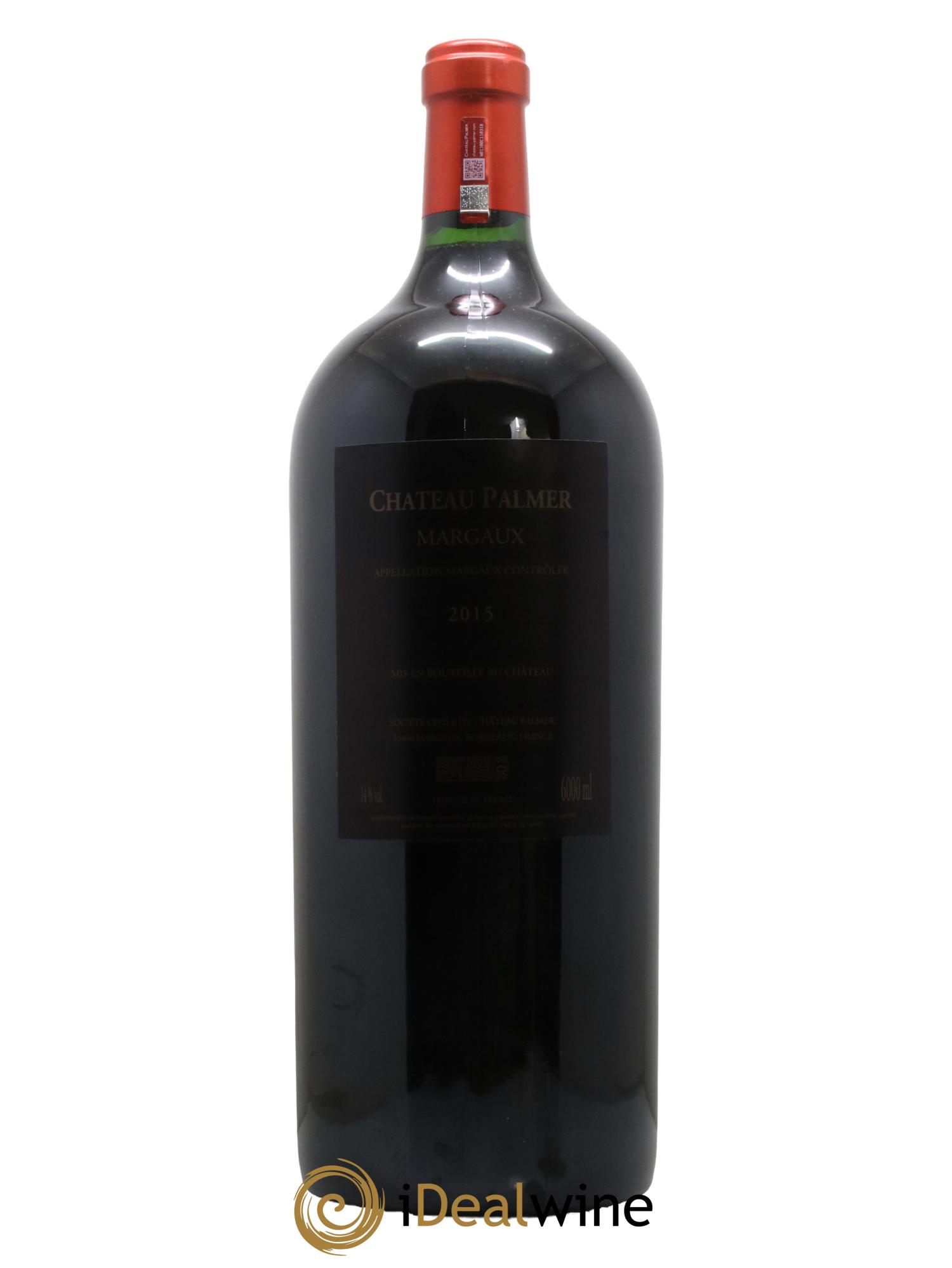 Château Palmer 3ème Grand Cru Classé 2015 - Lot de 1 impériale - 1