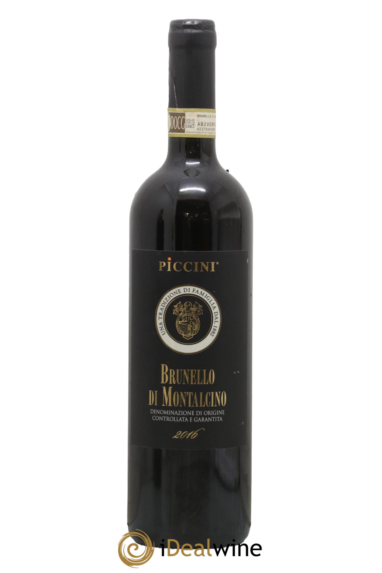 Brunello di Montalcino Piccini 2016 - Lot de 1 bouteille - 0