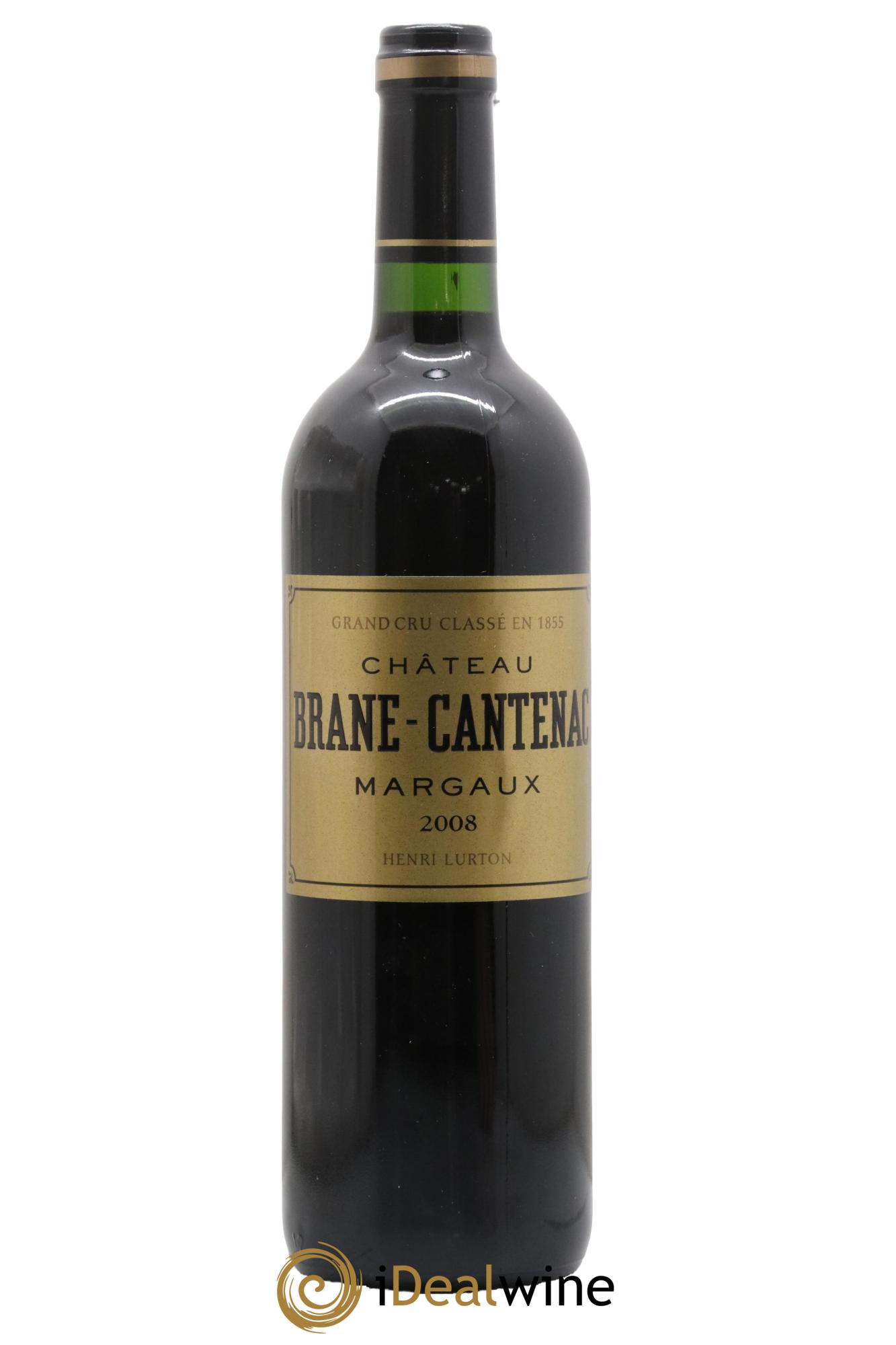 Château Brane Cantenac 2ème Grand Cru Classé 2008 - Lot de 1 bouteille - 0