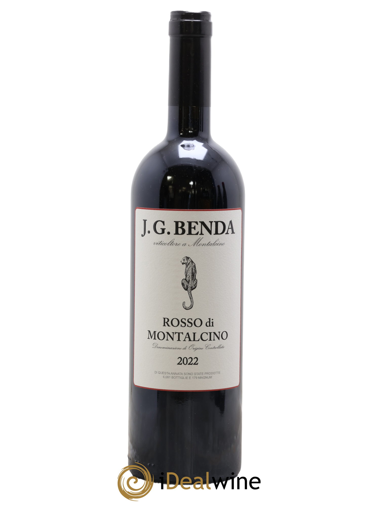 Rosso di Montalcino DOC J.G.Benda 2022 - Lot de 1 bouteille - 0