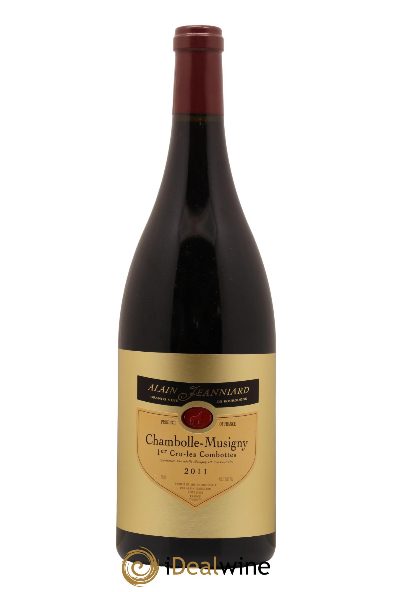Chambolle-Musigny 1er Cru Les Combottes Domaine Alain Jeanniard 2011 - Lot de 1 magnum - 0