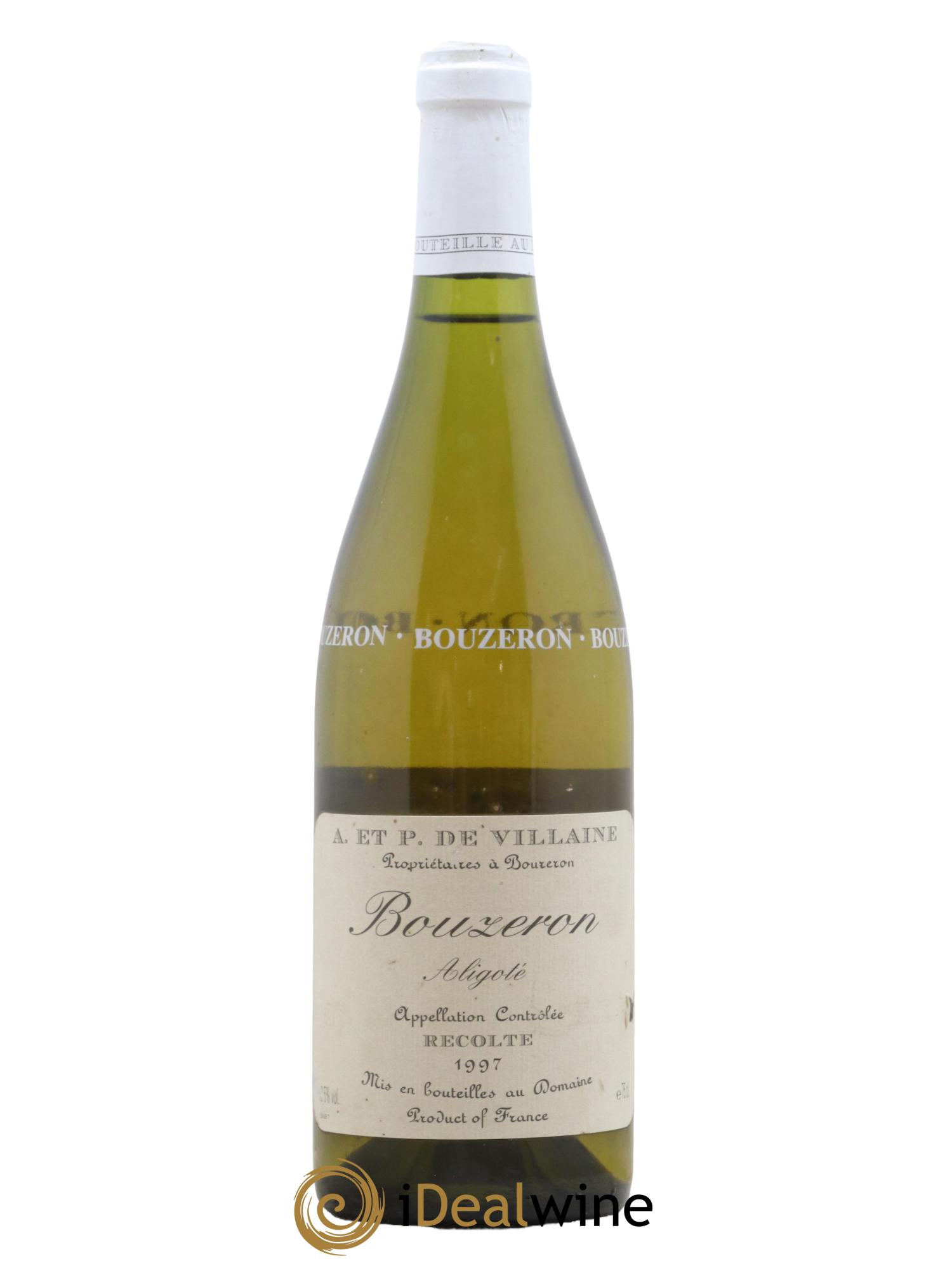 Bouzeron Domaine de Villaine 1997 - Lot de 1 bouteille - 0