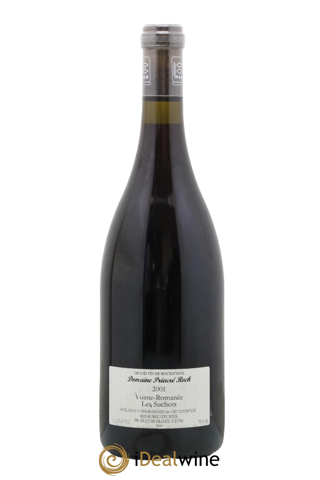 Vosne-Romanée 1er Cru Les Suchots Prieuré Roch 2001 - Lot de 1 bouteille - 1