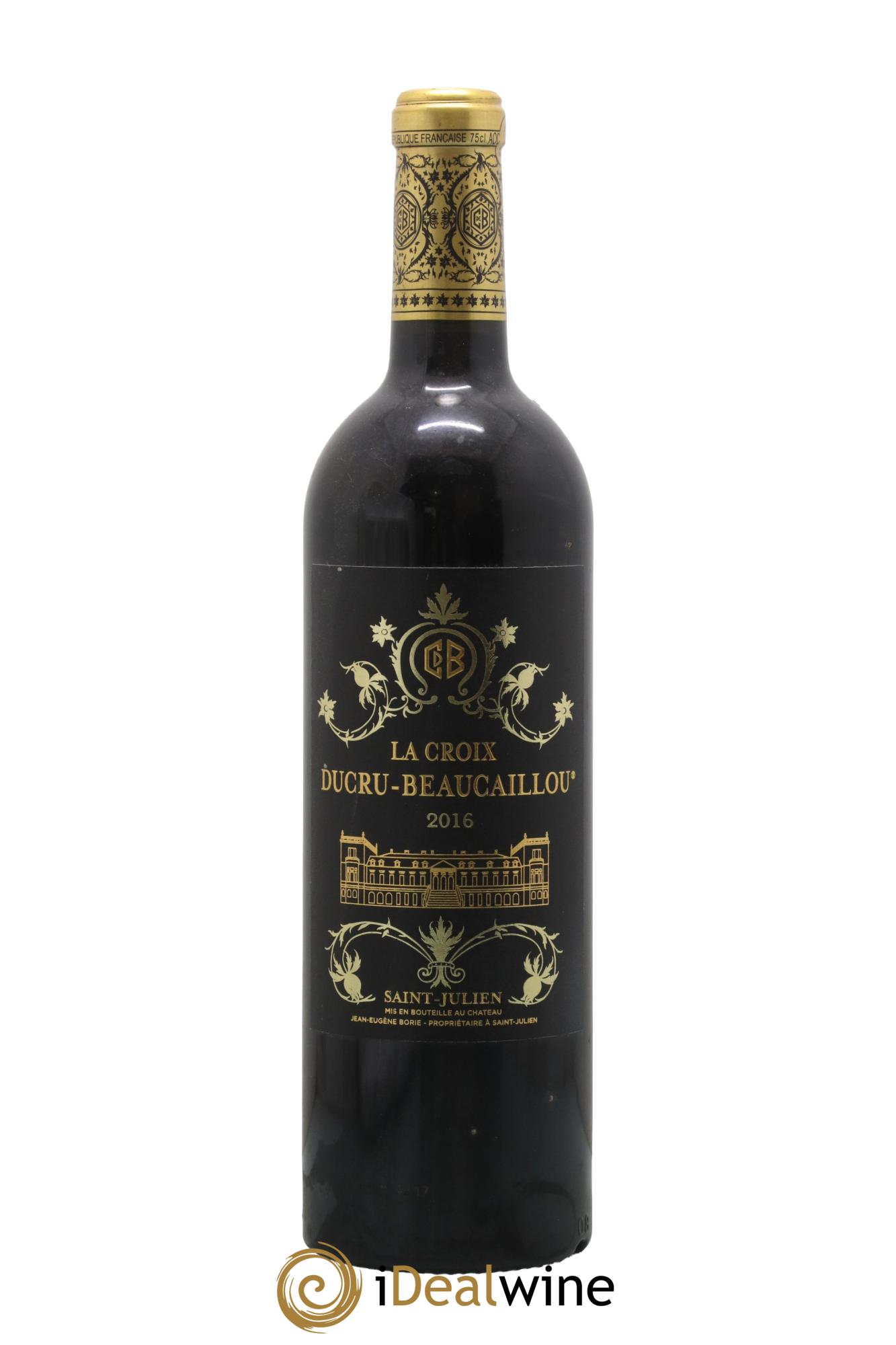 La Croix de Beaucaillou Second Vin 2016 - Posten von 1 Flasche - 0