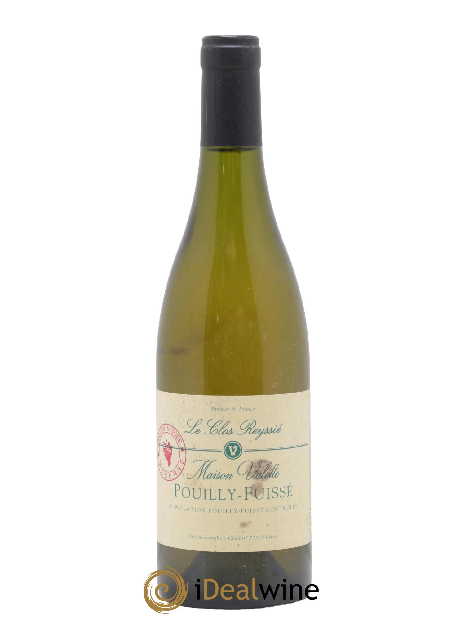 Pouilly-Fuissé Le Clos Reyssé Vieilles Vignes Réserve Valette (Domaine) - Lot de 1 bouteille - 0
