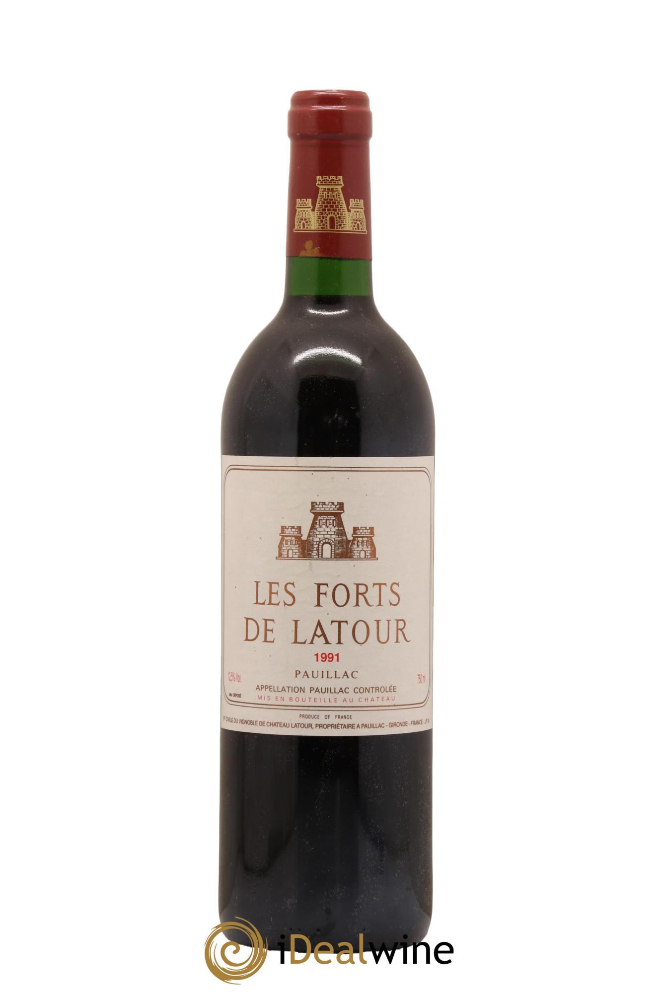 Les Forts de Latour Second Vin 1991 - Lot de 1 bouteille - 0