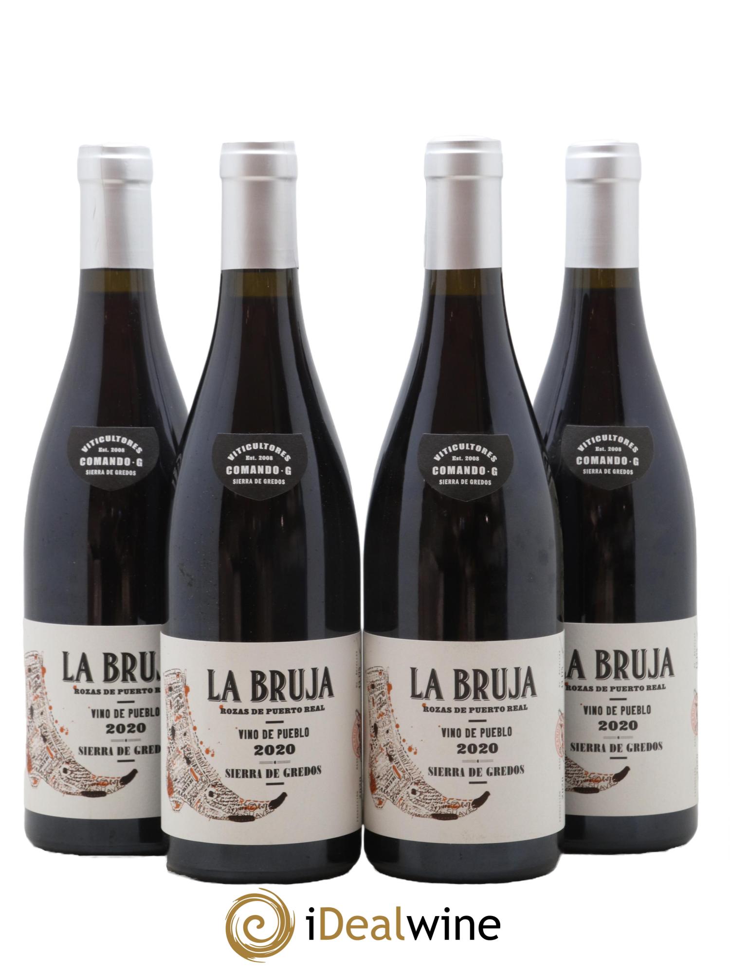 Vinos de Madrid DO Comando G La Bruja de Rozas 2020 - Lot de 4 bouteilles - 0