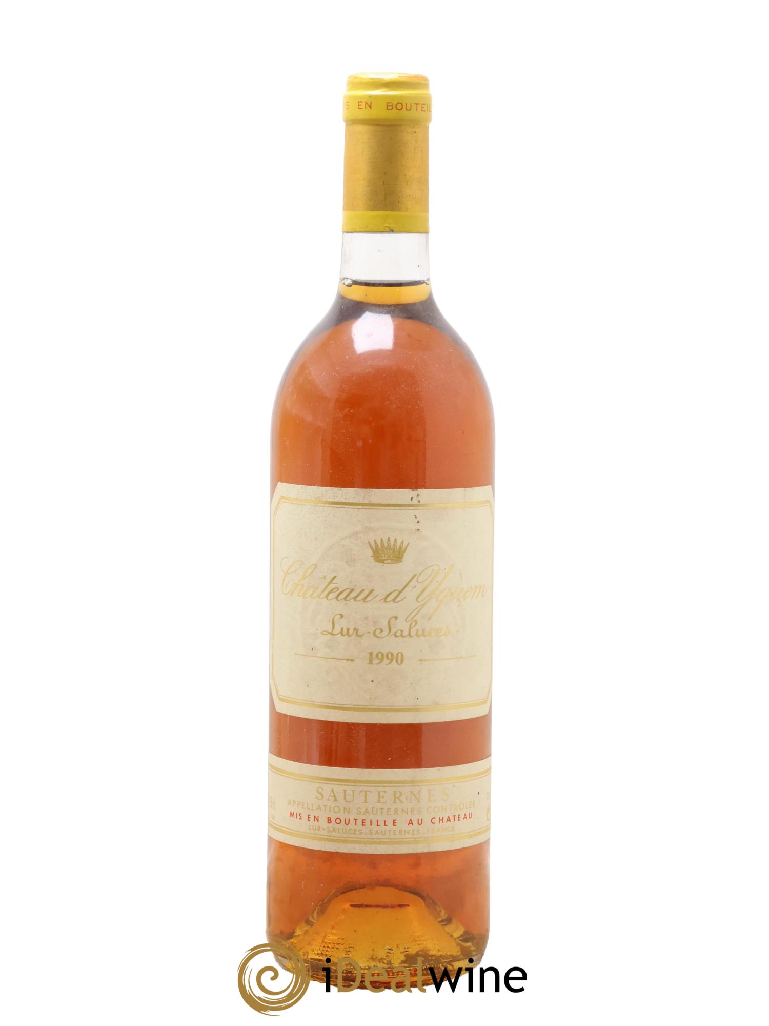 Château d' Yquem 1er Cru Classé Supérieur 1990 - Lot de 1 bouteille - 0