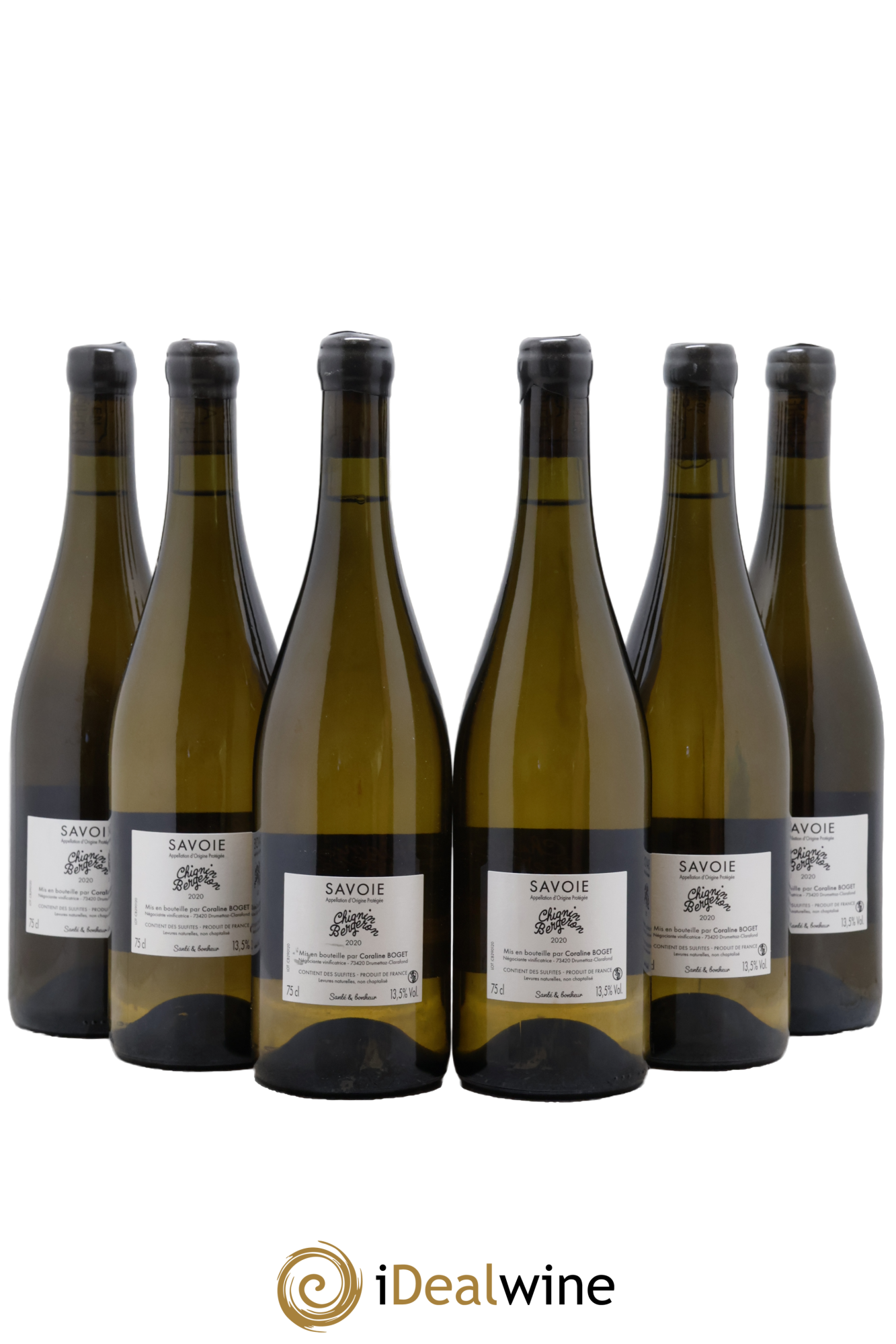 Vin de Savoie Chignin-Bergeron Caroline Boget 2020 - Lot of 6 bottles - 1