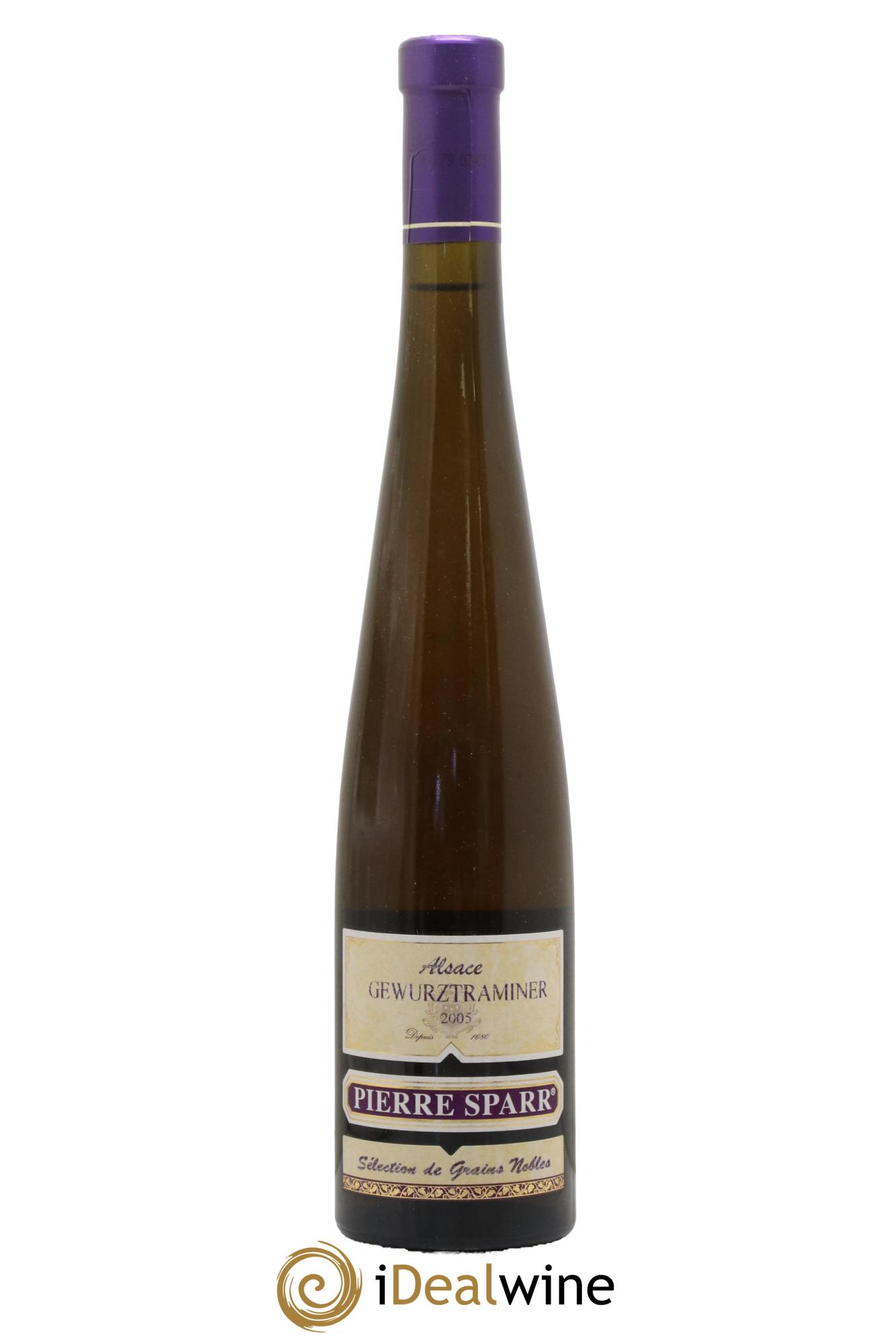 Alsace Gewurztraminer Sélection de Grains Nobles Pierre Sparr  2005 - Lot de 1 format 50cl - 0